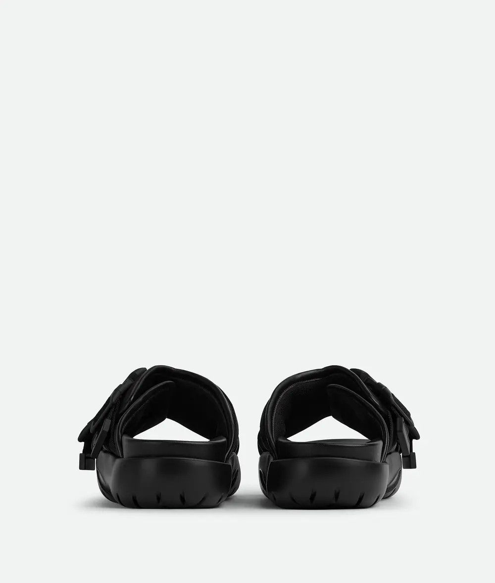 Bottega Veneta o1n1vont1225 Snap Slide Sandals in Black Size US 6 / IT 36 - 3 Thumbnail
