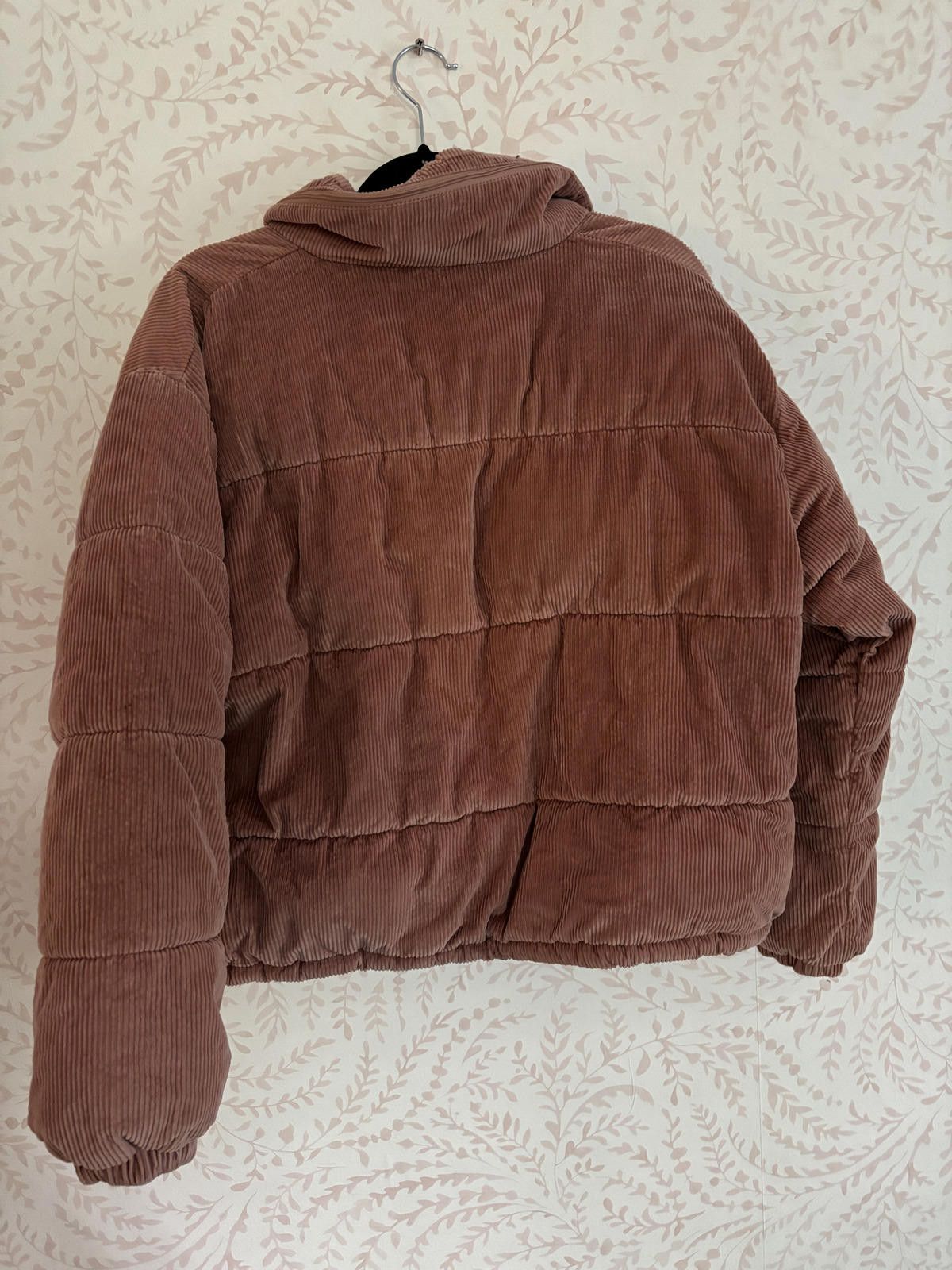 American Eagle Outfitters Dusty Rose American Eagle Corduroy Puffer Jacket M Size M / US 6-8 / IT 42-44 - 5 Thumbnail