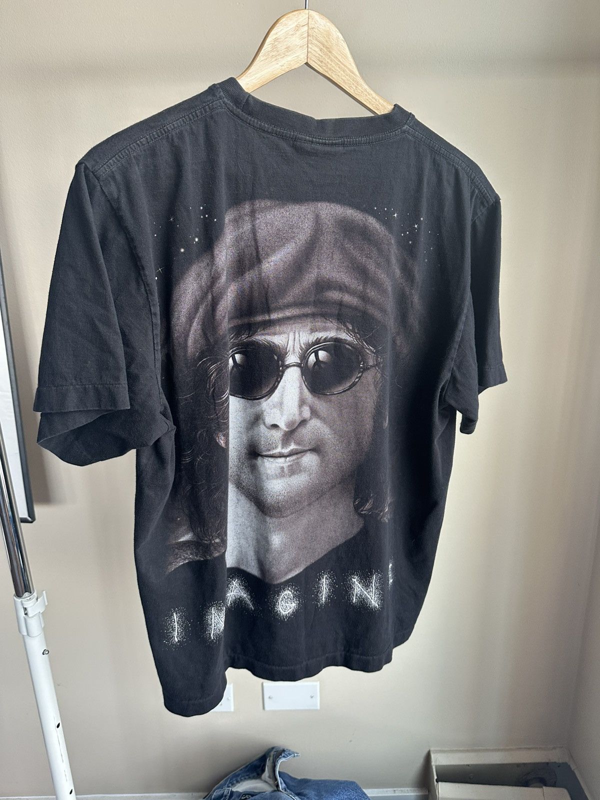 Band Tees Vintage John Lennon Imagine Tee Size US L / EU 52-54 / 3 - 3 Thumbnail