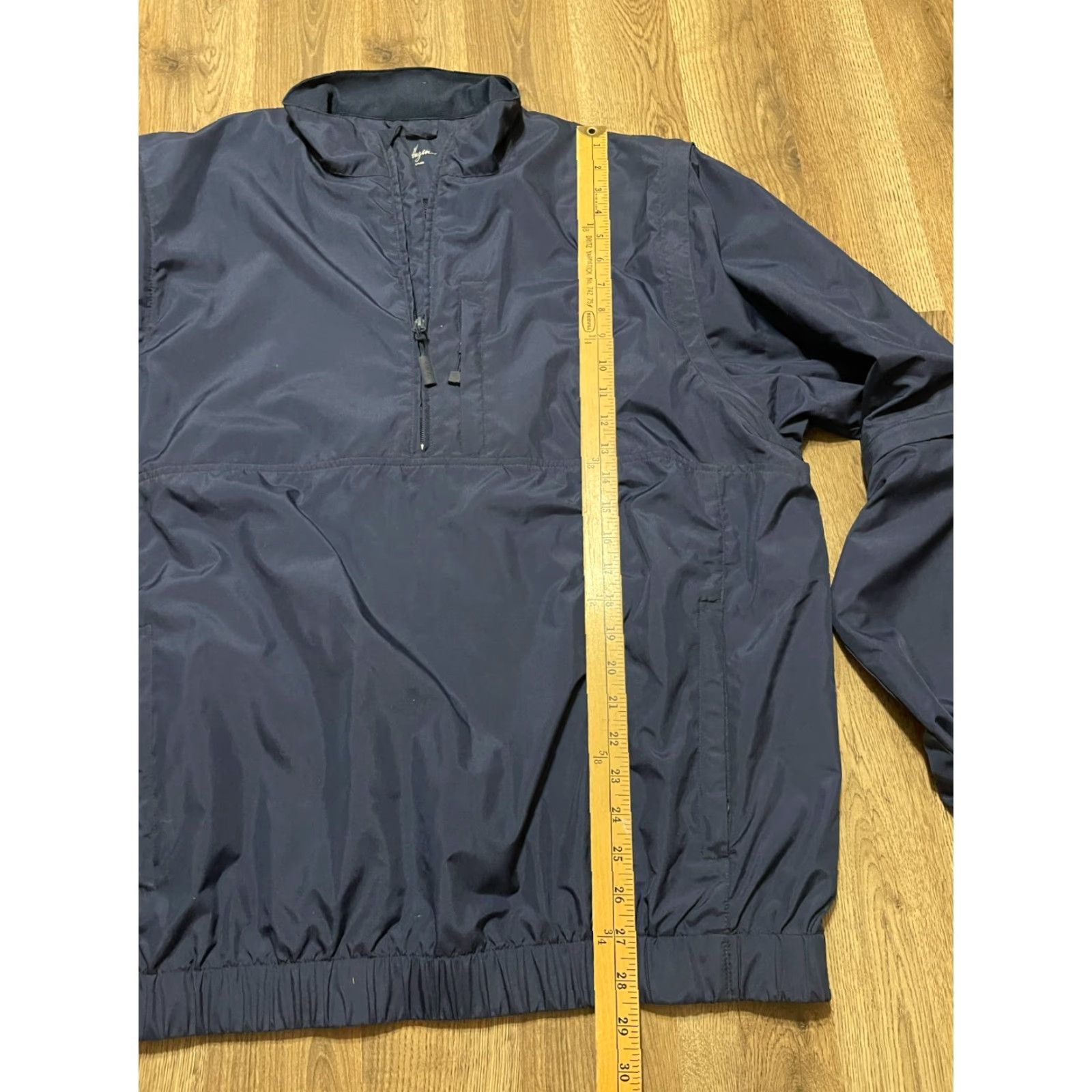 Vintage Walter Hagen Jacket, Men's XL, Blue, 1/4 Zip, Pullover Windbreaker, Jacket, Windbreaker, Walter Hagen, Mens, Size XL Size US XL / EU 56 / 4 - 7 Thumbnail