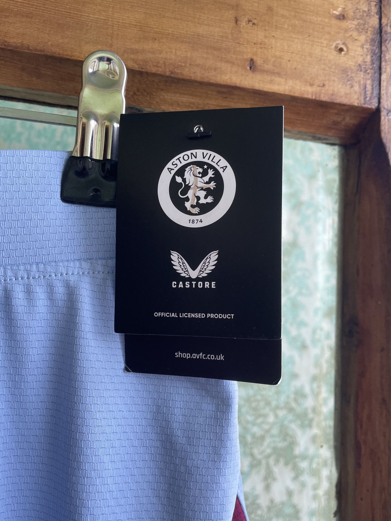 Castore NWT Aston Villa Castore 2023/24 Football Soccer Shorts Size US 34 / EU 50 - 4 Thumbnail