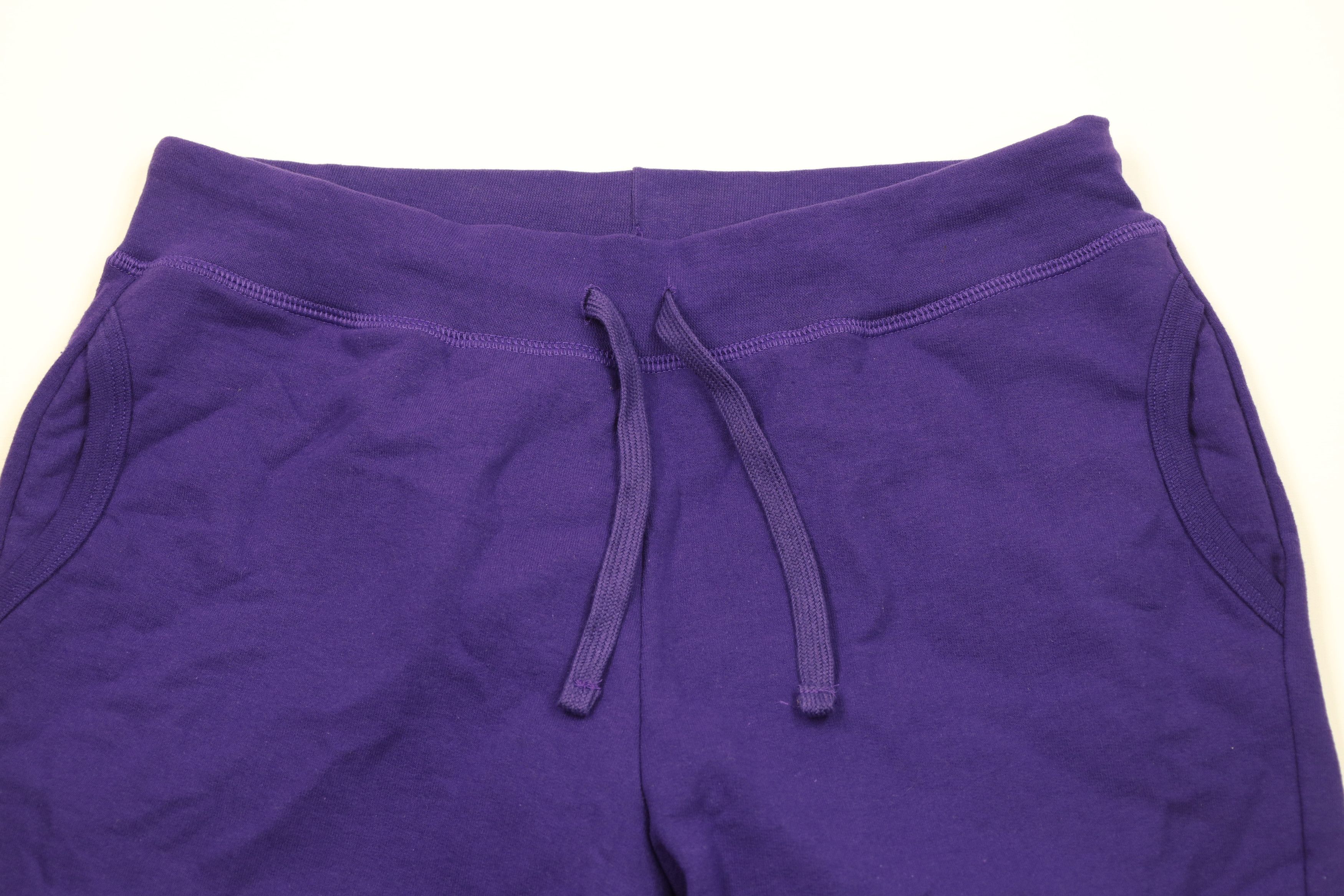 Vintage Vintage 90s Y2K Streetwear Babydoll Wide Leg Sweatpants Size 32" / US 10 / IT 46 - 2 Thumbnail
