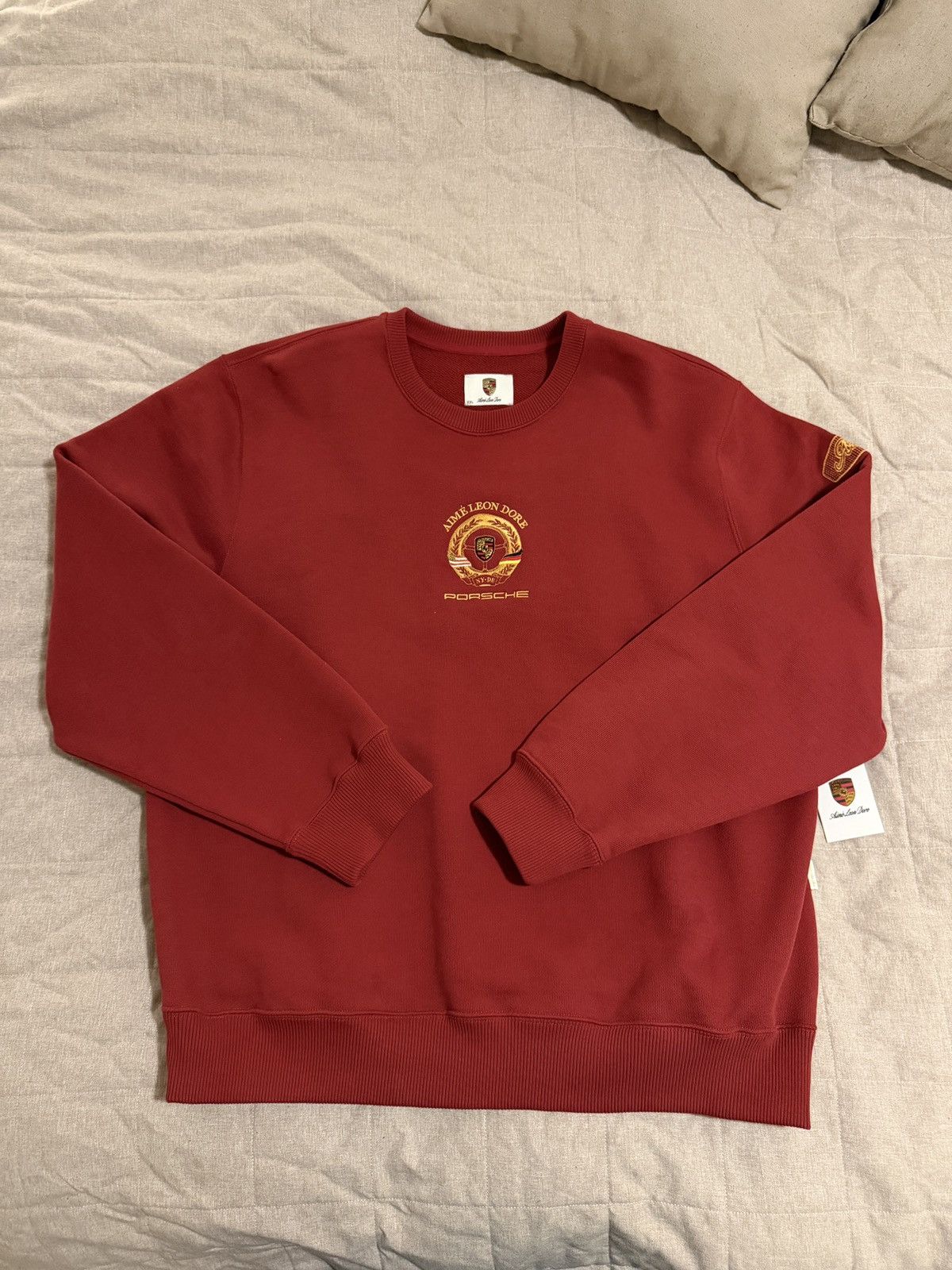 Aime Leon Dore Aime Leon Dore Porsche 993 Crewneck Size US XXL / EU 58 / 5 - 1 Thumbnail