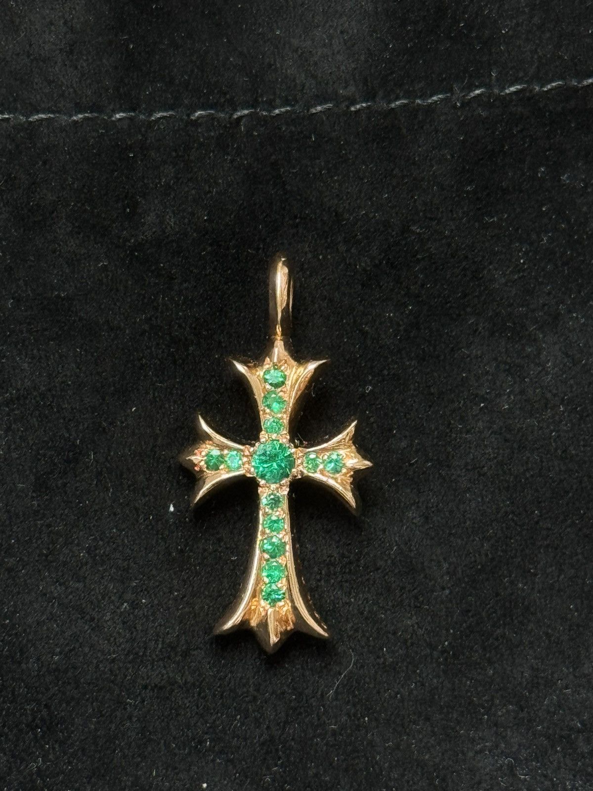 Chrome Hearts Chrome hearts new emerald Tiny pendant Size ONE SIZE - 1 Thumbnail
