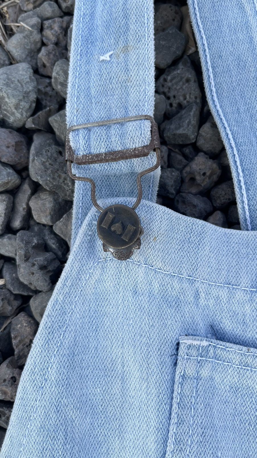 Carhartt Vintage Carhartt Denim Overalls 60s Size US 32 / EU 48 - 7 Thumbnail