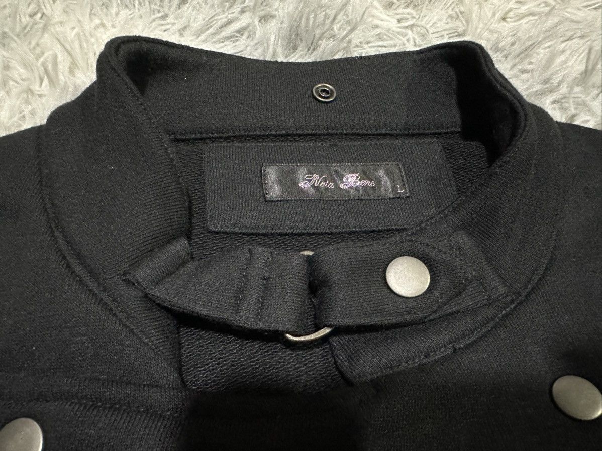 Japanese Brand 🔥Sick Y2K Nota Bene Asymmetric Zioper Jacket Goth Punk Size US M / EU 48-50 / 2 - 8 Thumbnail