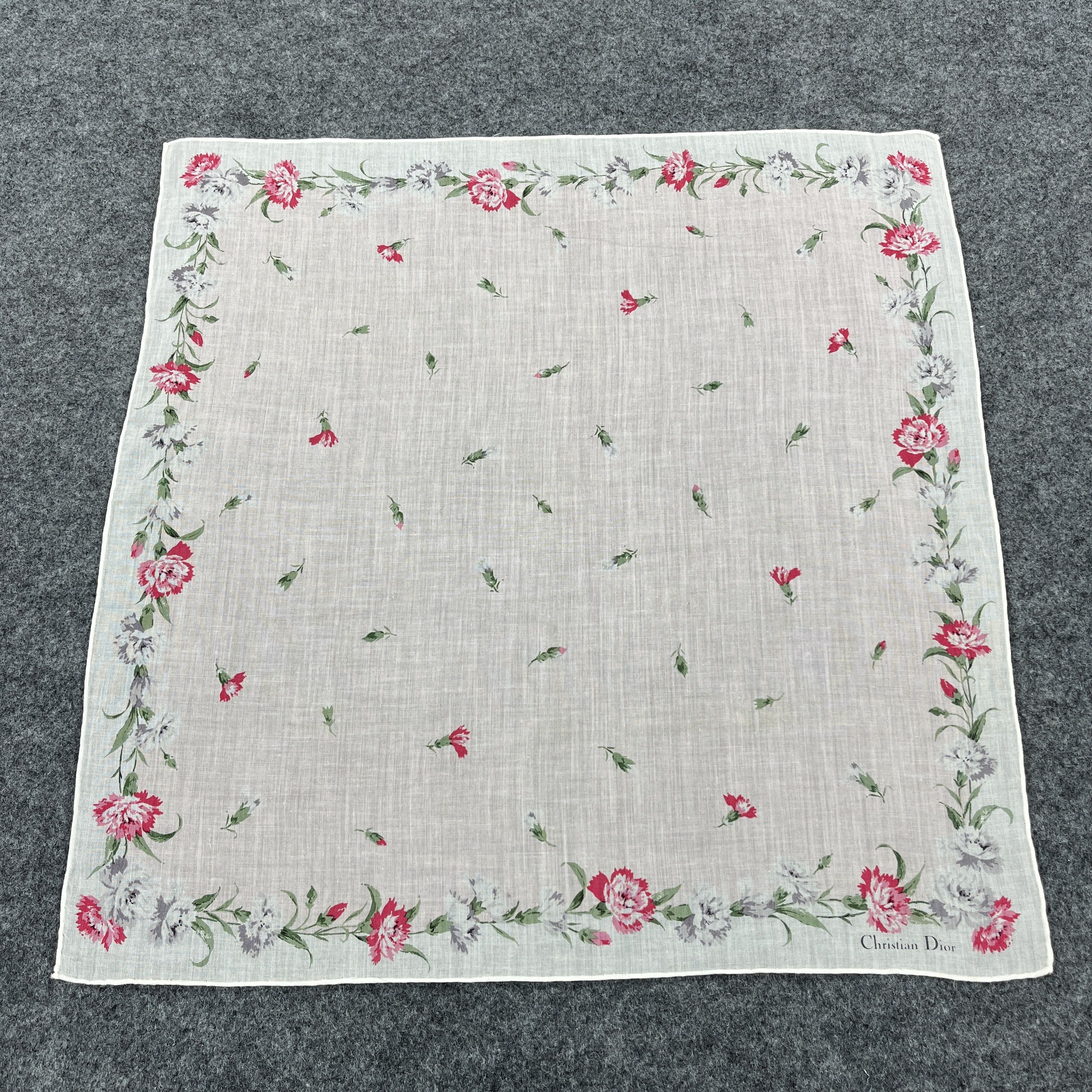 Christian Dior Handkerchief / Bandana / Neckerchief B521