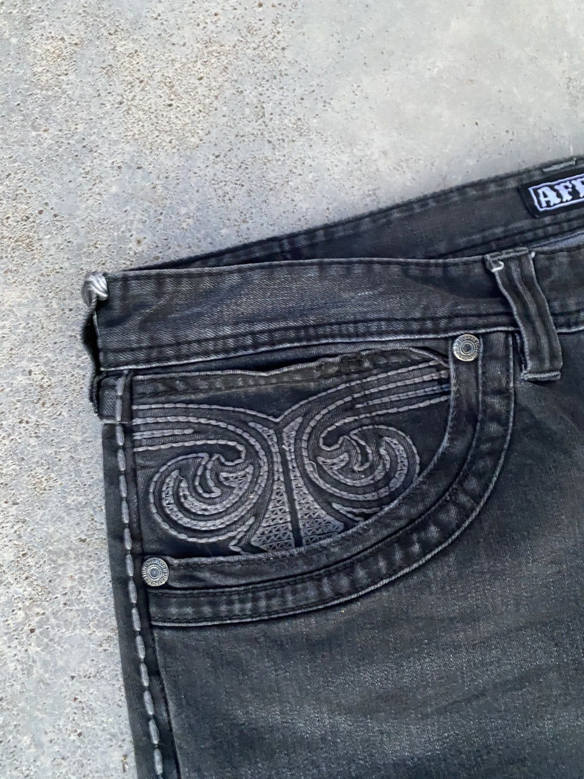 Affliction 2000s Affliction Ace Cross Embroidered y2k jesse pinkman Size US 42 / EU 58 - 10 Thumbnail