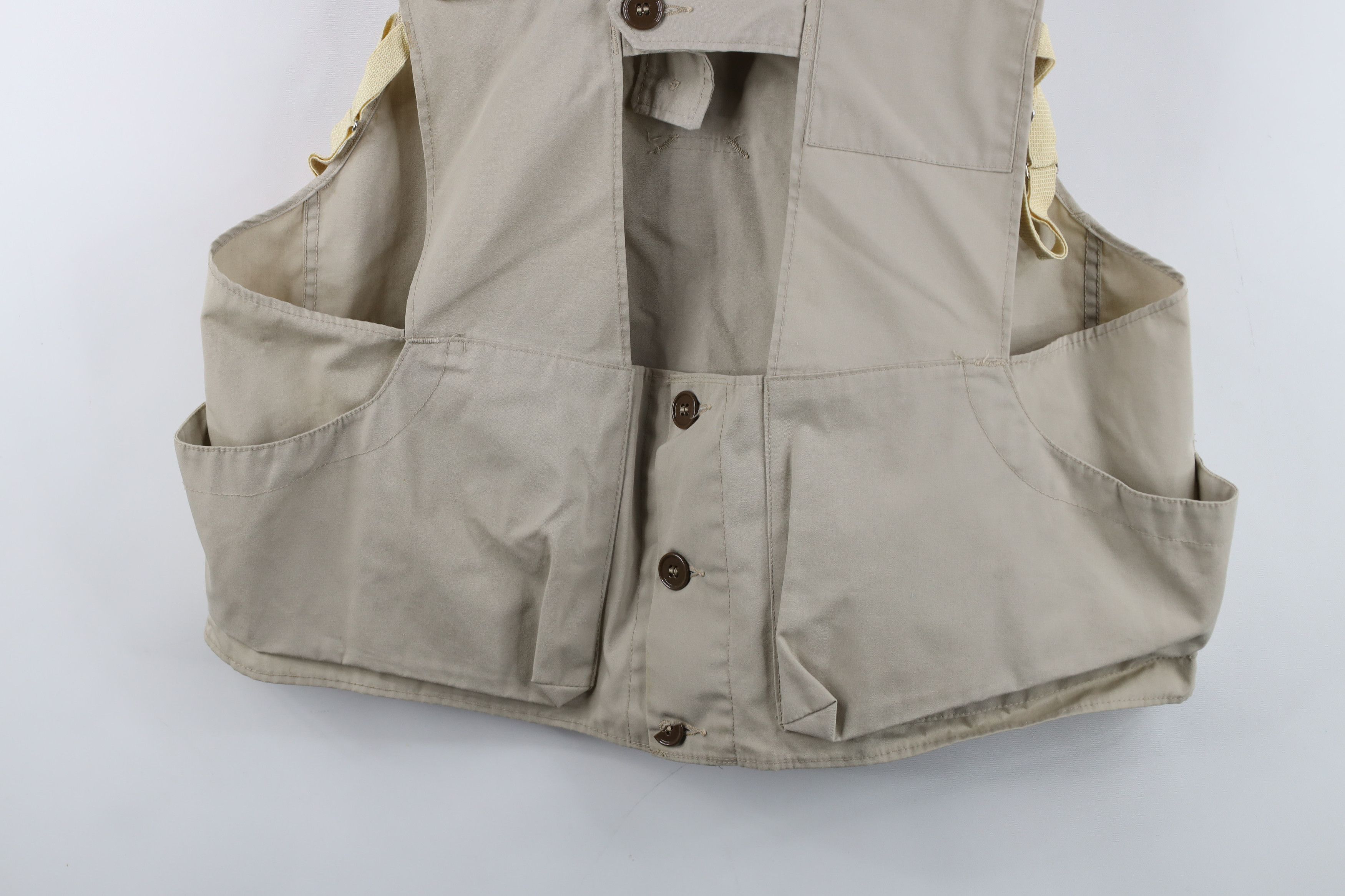 Vintage Vintage 70s Streetwear Hunting Tactical Vest Jacket USA Size US XXL / EU 58 / 5 - 3 Thumbnail