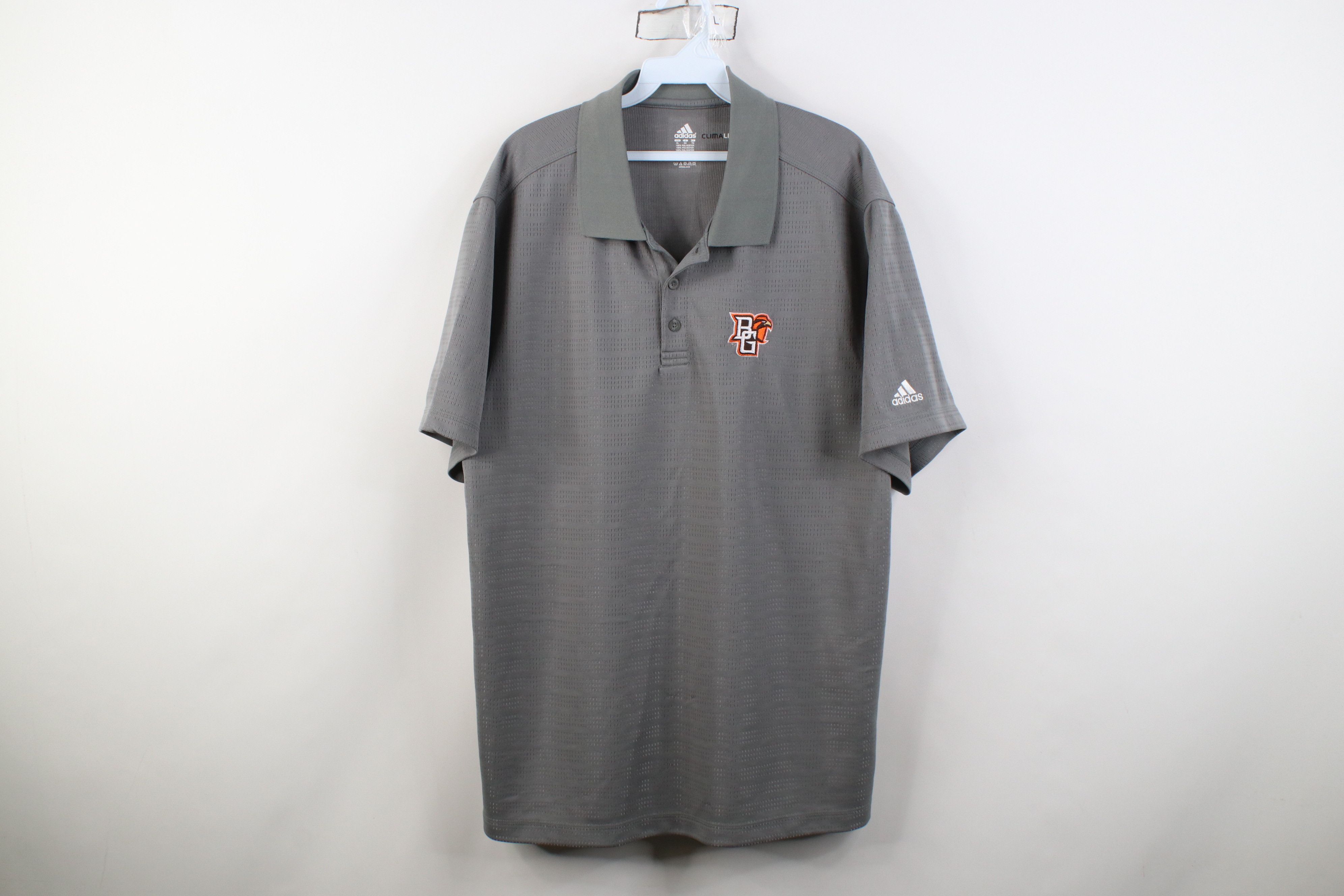 Adidas Adidas Bowling Green State University Football Golf Polo Size US XL / EU 56 / 4 - 1 Thumbnail