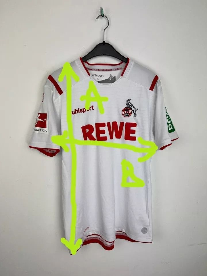 Other FC Koln 2019/20 FOOTBALL Kit SHIRT SOCCER JERSEY size L Size US L / EU 52-54 / 3 - 13 Thumbnail