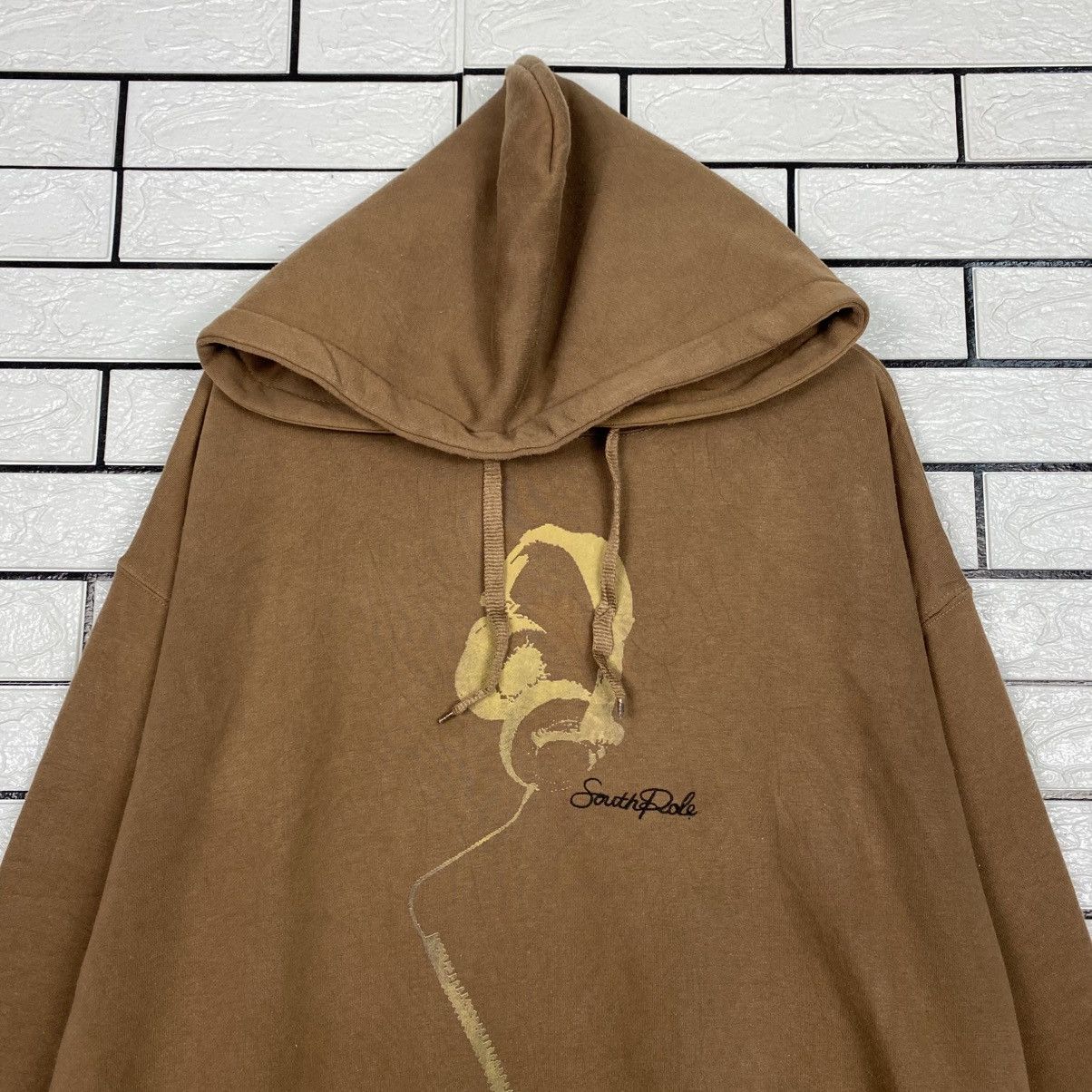 Japanese Brand Vintage Hoodie Southpole Big Logo Biker Punk Size US XXL / EU 58 / 5 - 4 Thumbnail