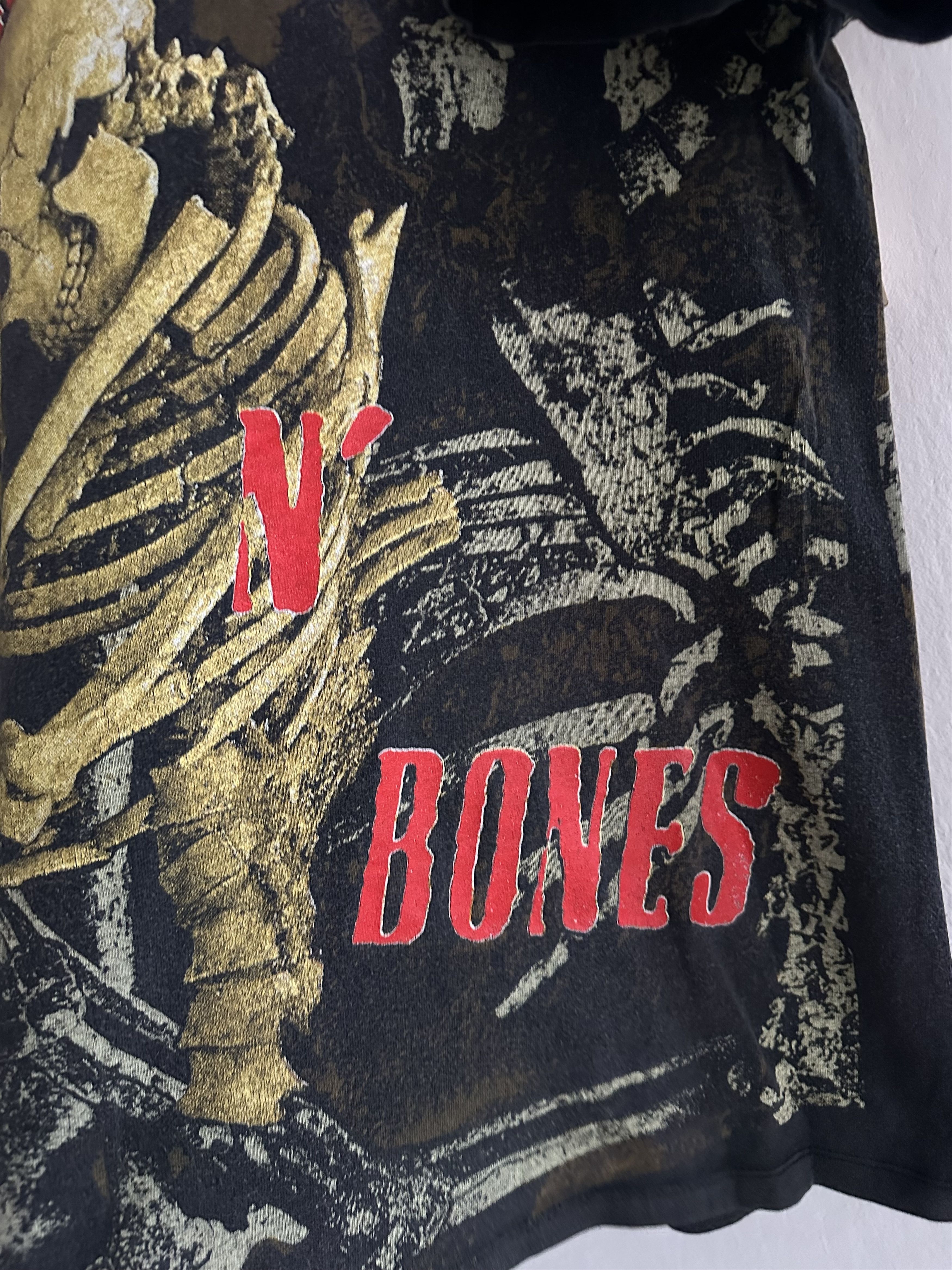 Band Tees × Vintage Vintage 1992 Guns N’ Roses Shirt Dust N’ Bones ALL OVER Tee Size US XL / EU 56 / 4 - 11 Thumbnail
