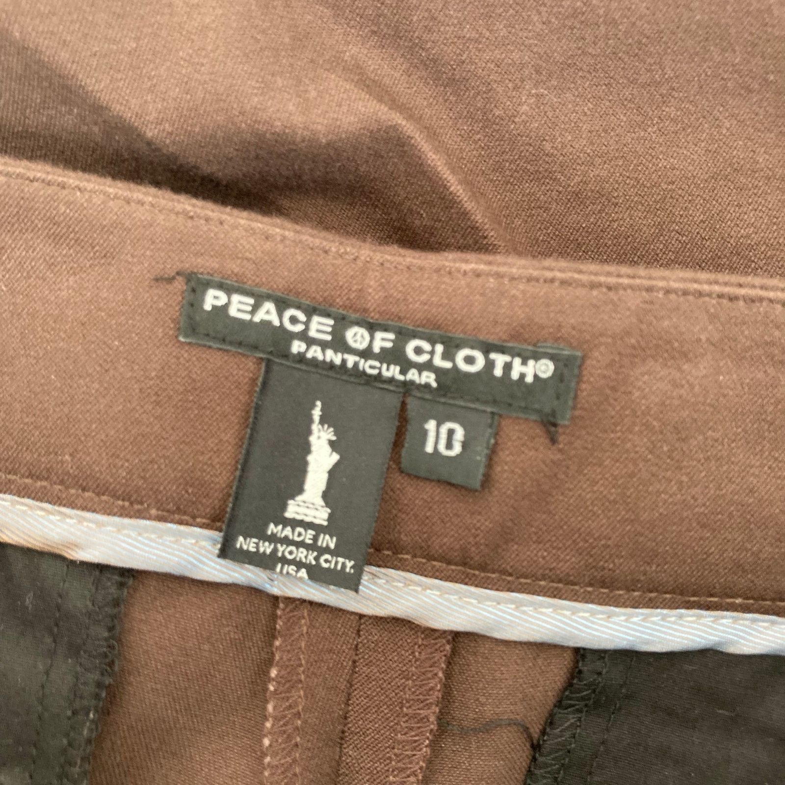 Other Peace of Cloth Brown Bermuda Shorts Sz 10 Size 32" / US 10 / IT 46 - 2 Thumbnail