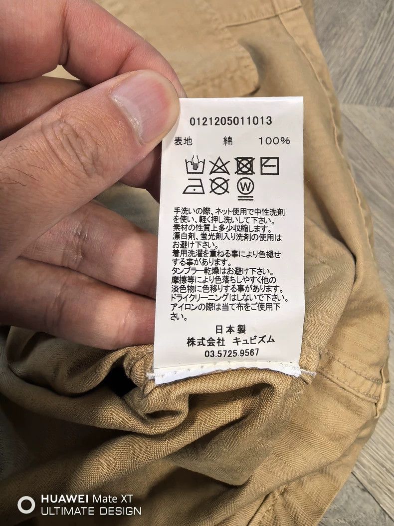 Visvim Visvim 21AW DOMAIN L/S DMGD Fishbone Washed Worn Work Shir Size US M / EU 48-50 / 2 - 7 Thumbnail