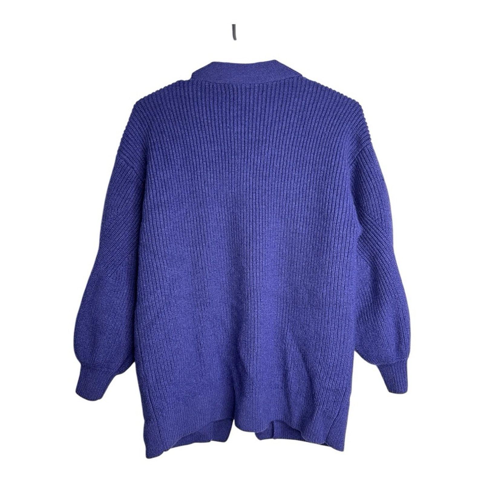 Aritzia Artiza Wilfred Free Unwind Wool Cardigan in Purple Size S / US 4 / IT 40 - 3 Thumbnail