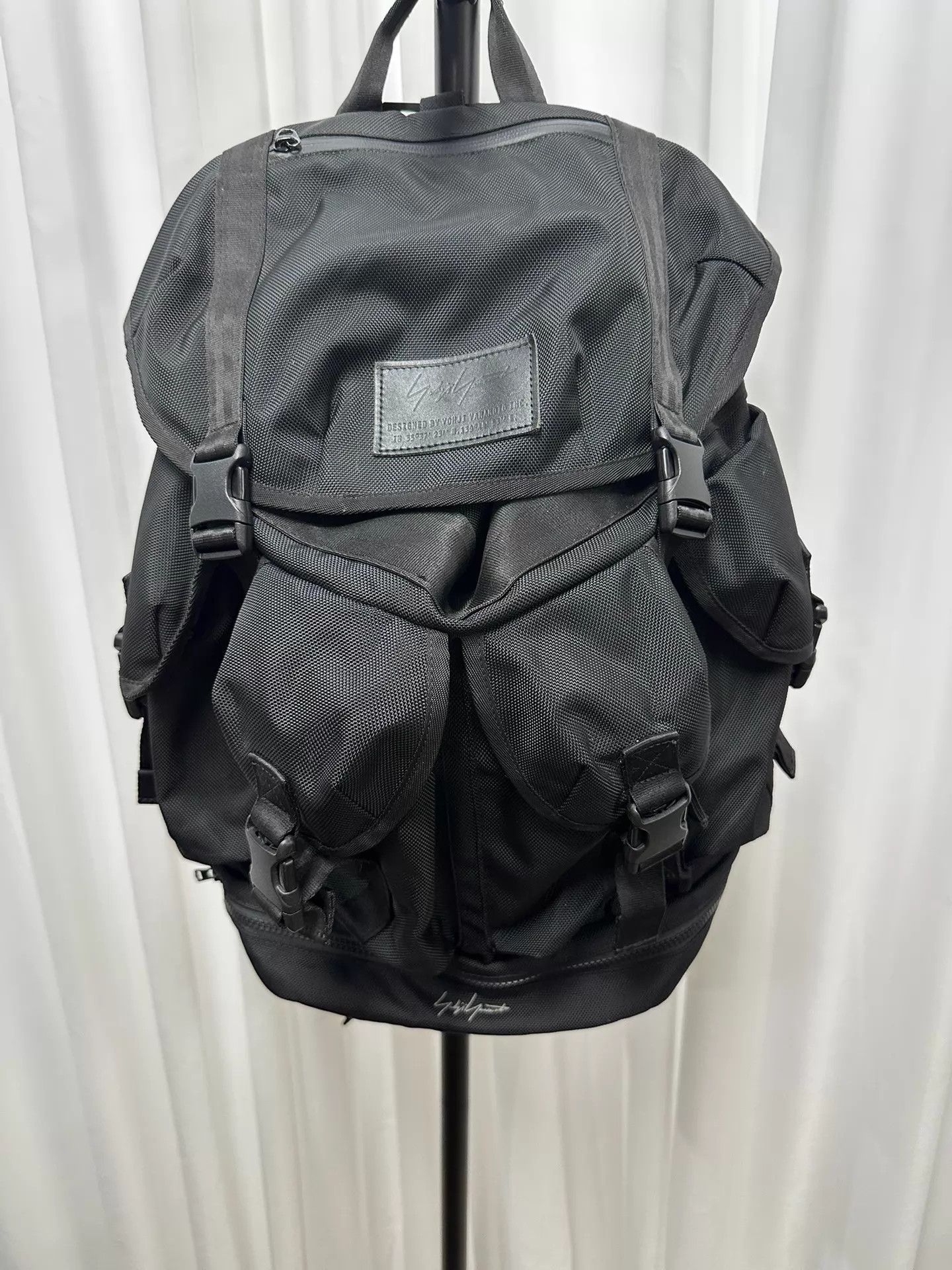 Yohji Yamamoto Yohji Yamamoto 100th Anniv Multi-Pocket Backpack Size ONE SIZE - 1 Thumbnail