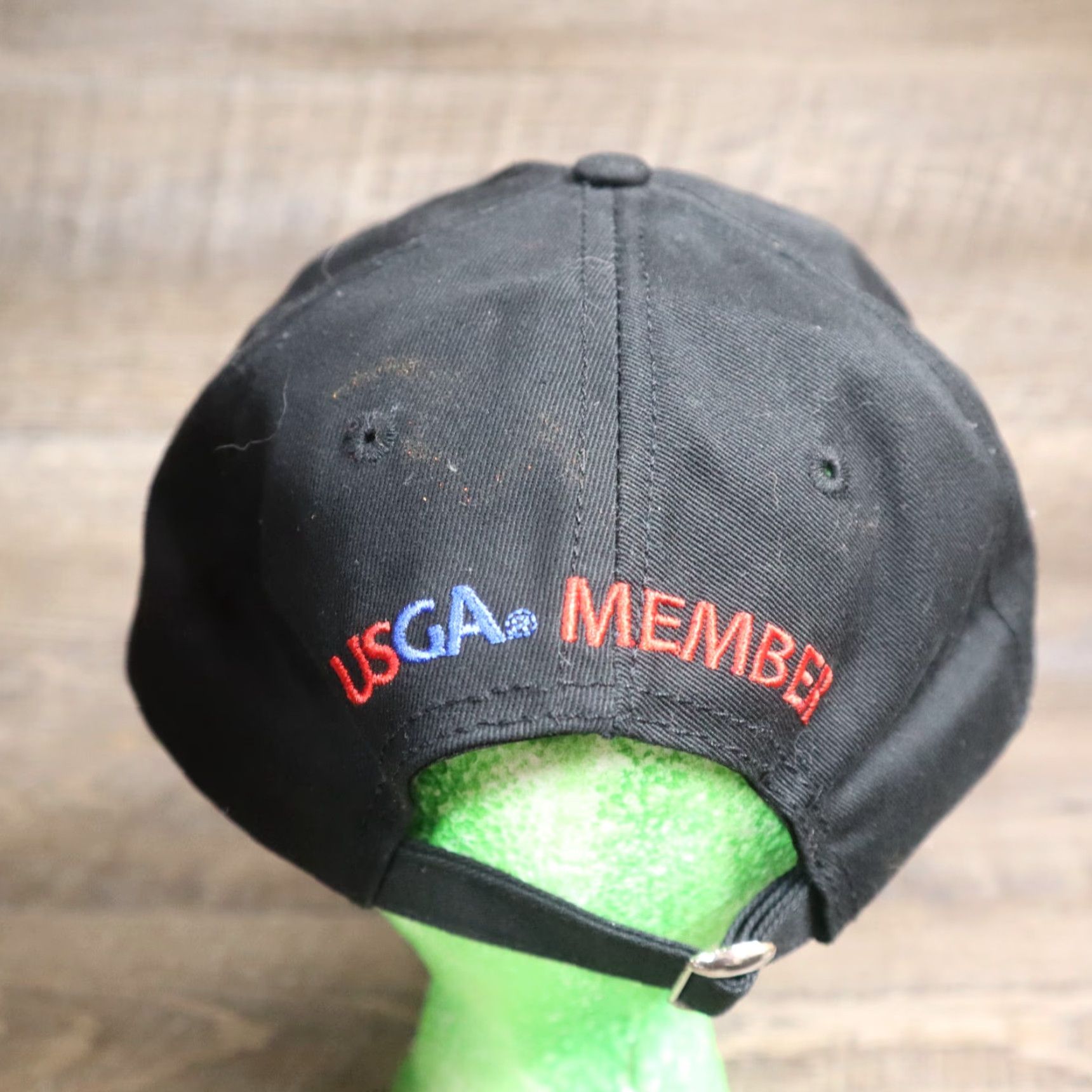 Vintage VINTAGE US Open Hat Baseball Cap One Size Black Mens Adults One Size Black Hat 2014 Championship Fans Football Football 2014 Mens Size ONE SIZE - 4 Thumbnail