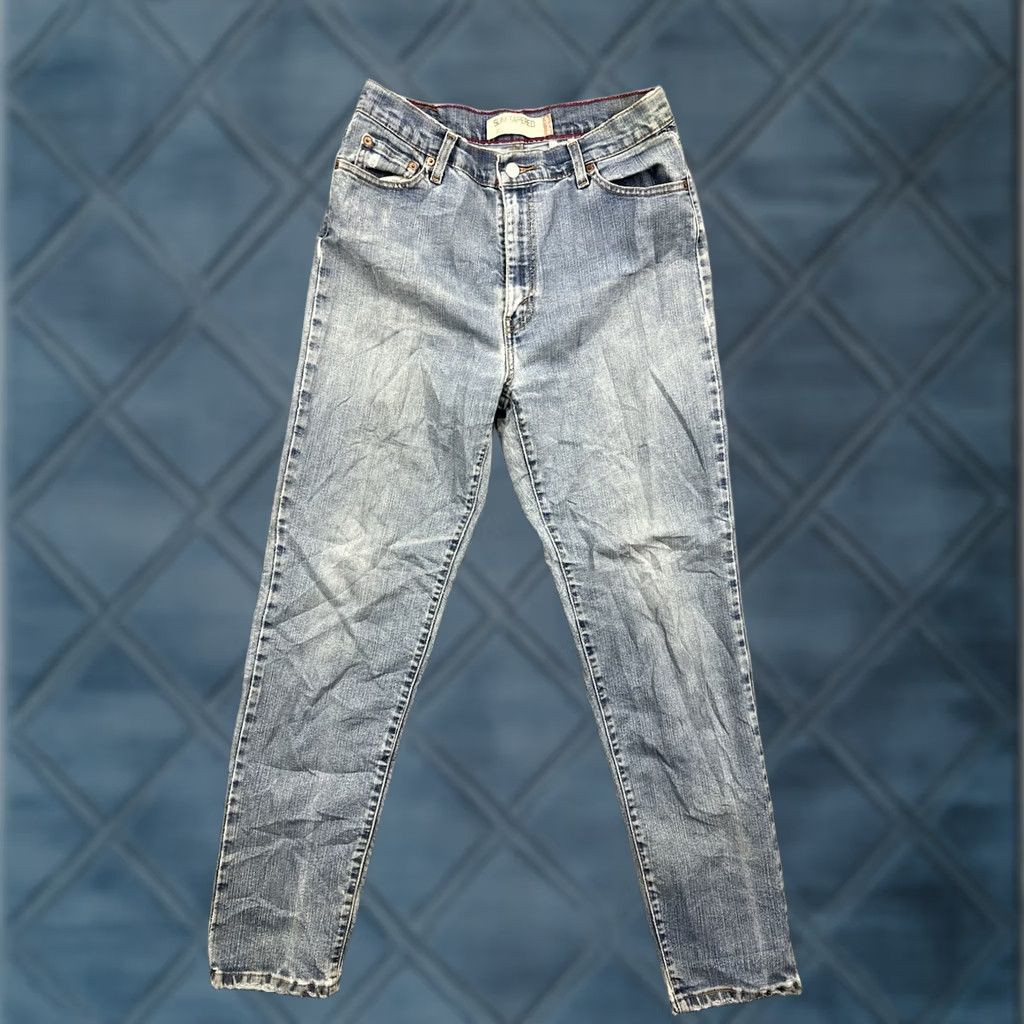 Levi's Levi's 512 Jeans Women's Slim Tapered Leg Light Wash Size 14 Medium Vintage Slim 5-Pocket Denim Blue Cotton Blend Size 36" / US 14 / IT 50 - 1 Thumbnail