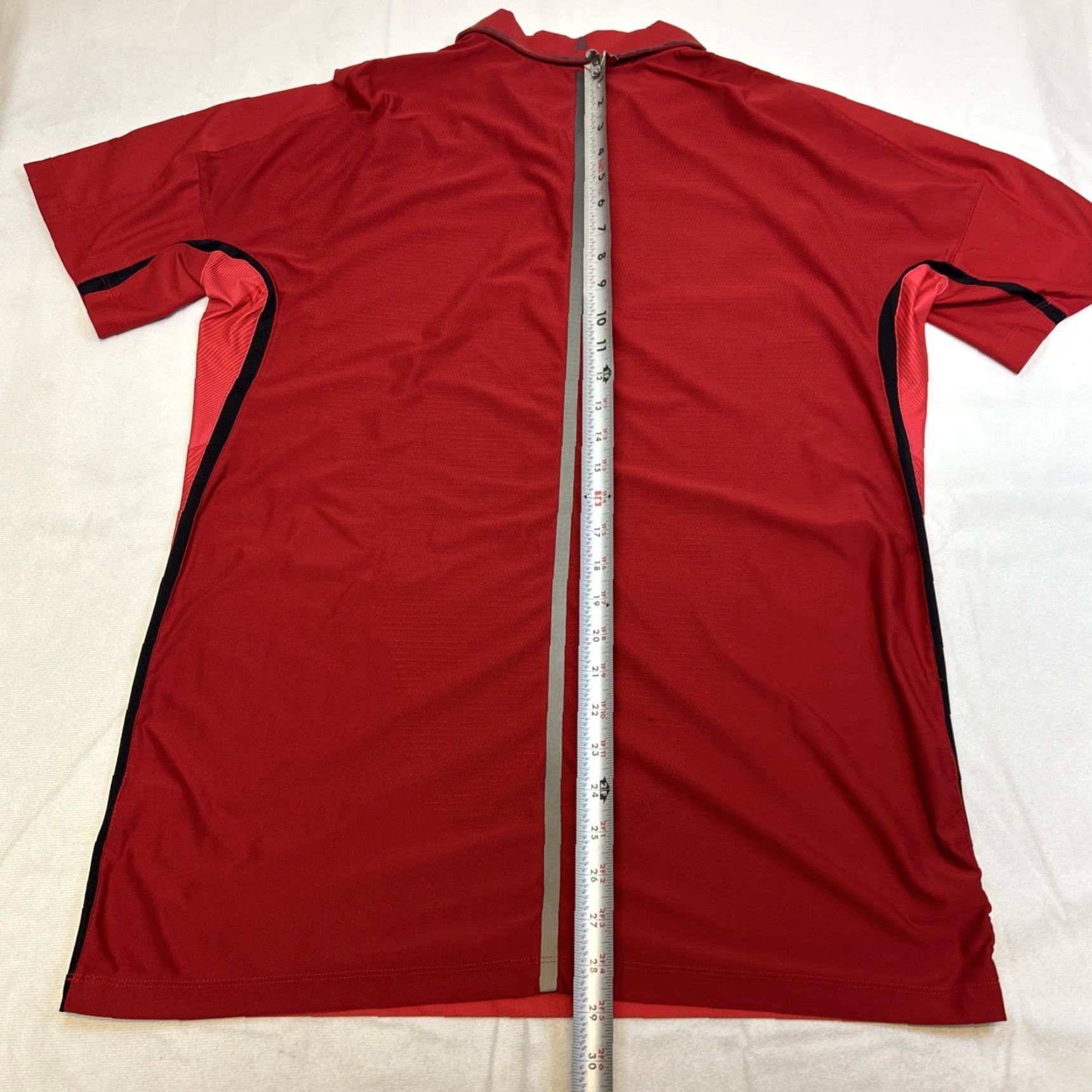 Nike VINTAGE Nike Tiger Woods Polo Shirt Mens M Red DRI-FIT Golf Shirt Size US M / EU 48-50 / 2 - 8 Thumbnail