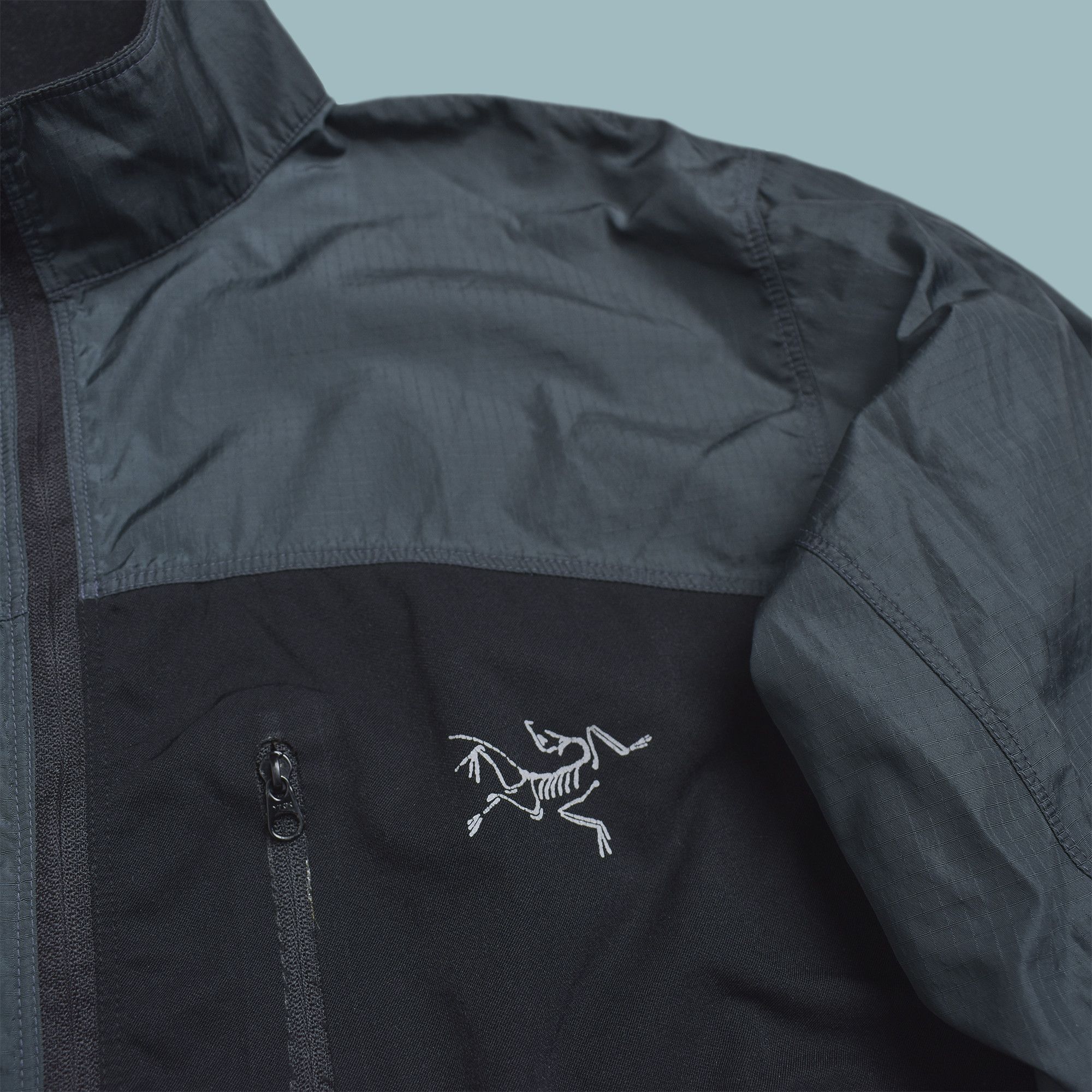 Arc'teryx ARC'TERYX Vintage 1/2 Zip Pullover Windbreaker Cinder Size L / US 10 / IT 46 - 2 Thumbnail