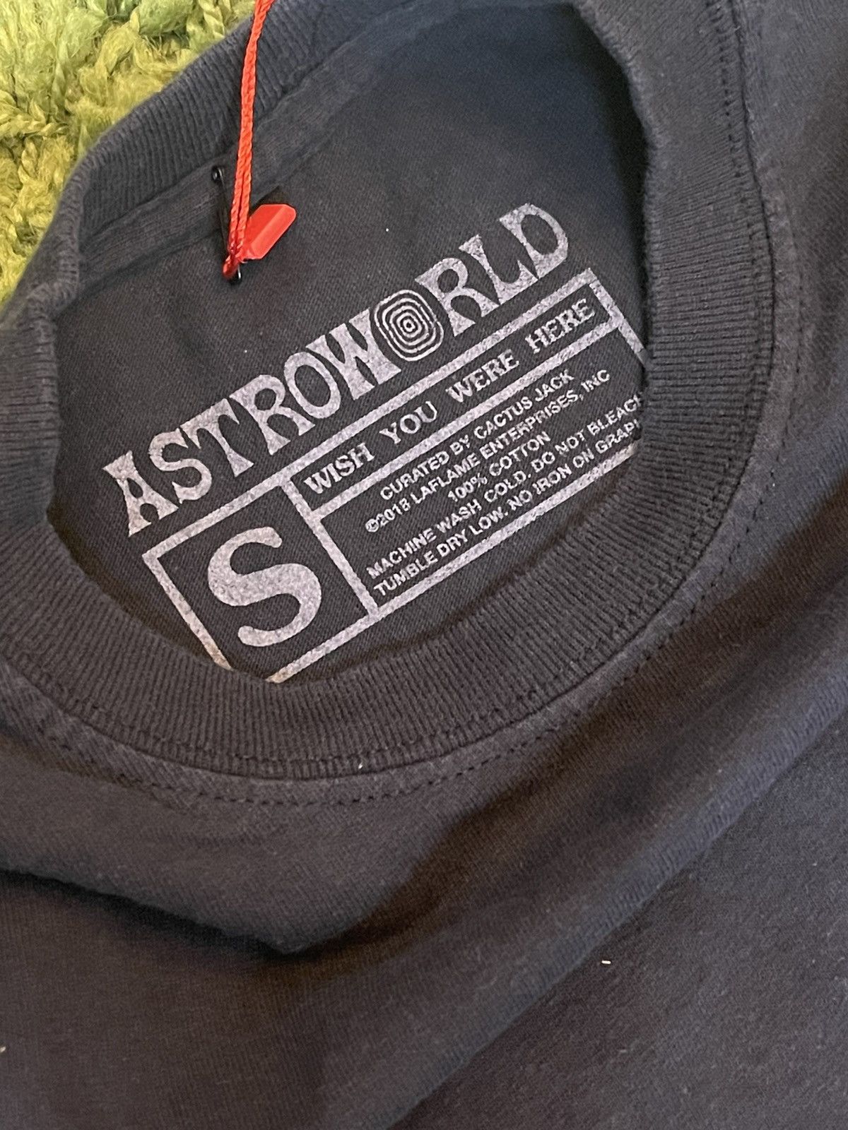 Travis Scott Travis Scott Astroworld 2019 Houston Brown Tee Size Small Size US S / EU 44-46 / 1 - 3 Thumbnail