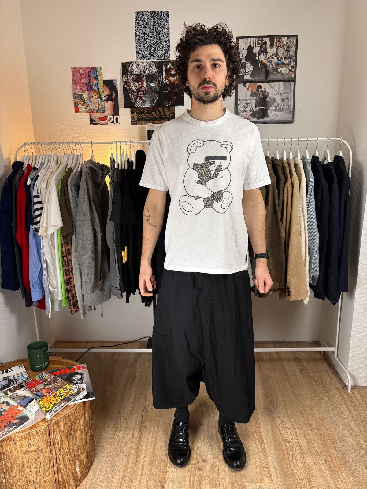 Undercover Undercover Medicom Bearbrick T-Shirt White Size US L / EU 52-54 / 3 - 2 Thumbnail