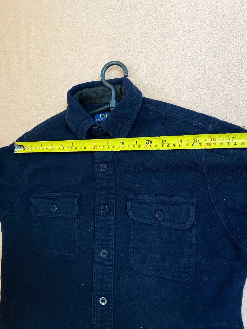 Polo Ralph Lauren Polo Ralph Lauren Vintage Denim Shirt 20% WOOL Size US XS / EU 42 / 0 - 11 Thumbnail