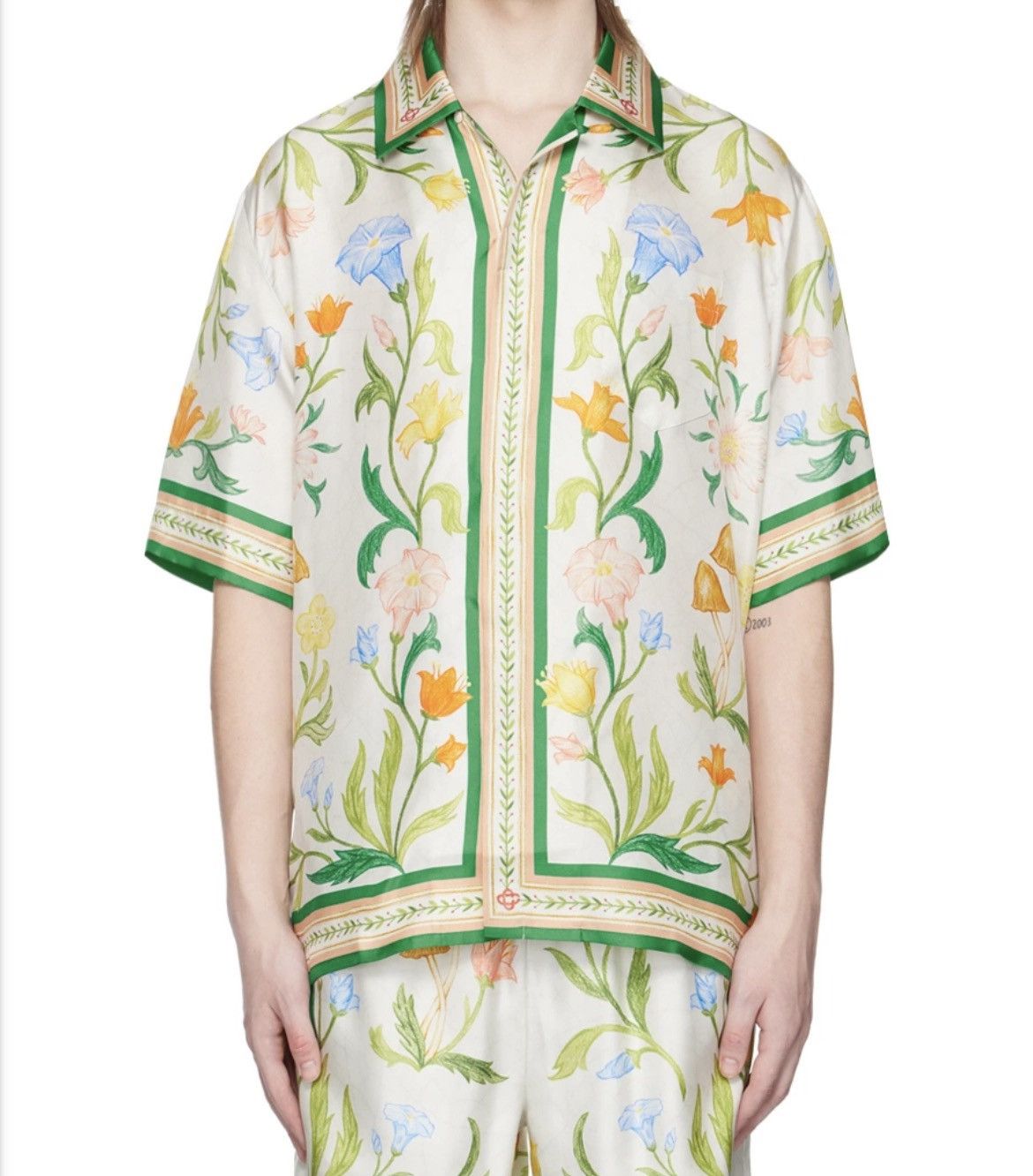 Casablanca Size M Casablanca 'L’Arche Fleurie' Shirt - Worn once Size US M / EU 48-50 / 2 - 1 Thumbnail
