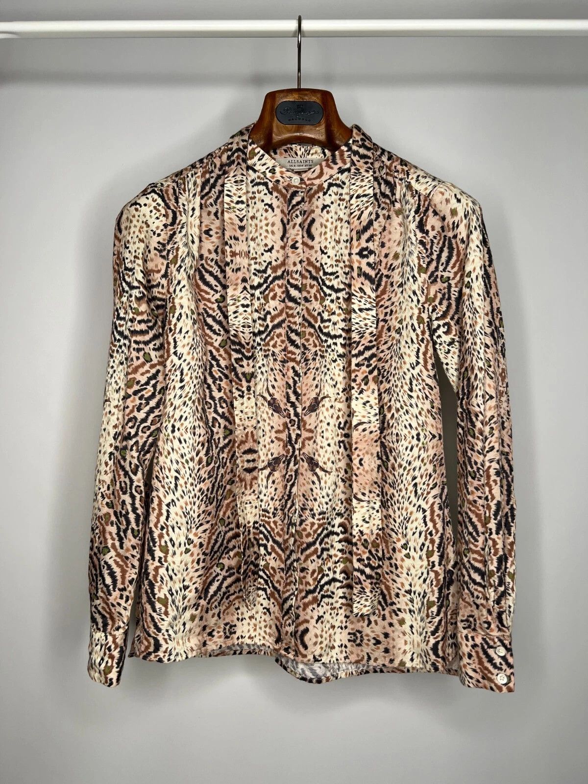 Allsaints ALLSAINTS Toni Arietta Shirt Women's Button Up Blouse Size S / US 4 / IT 40 - 2 Thumbnail