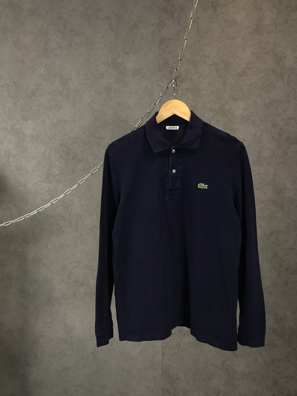 Lacoste Lacoste vintage logo designer polo longsleeve Size US S / EU 44-46 / 1 - 1 Thumbnail
