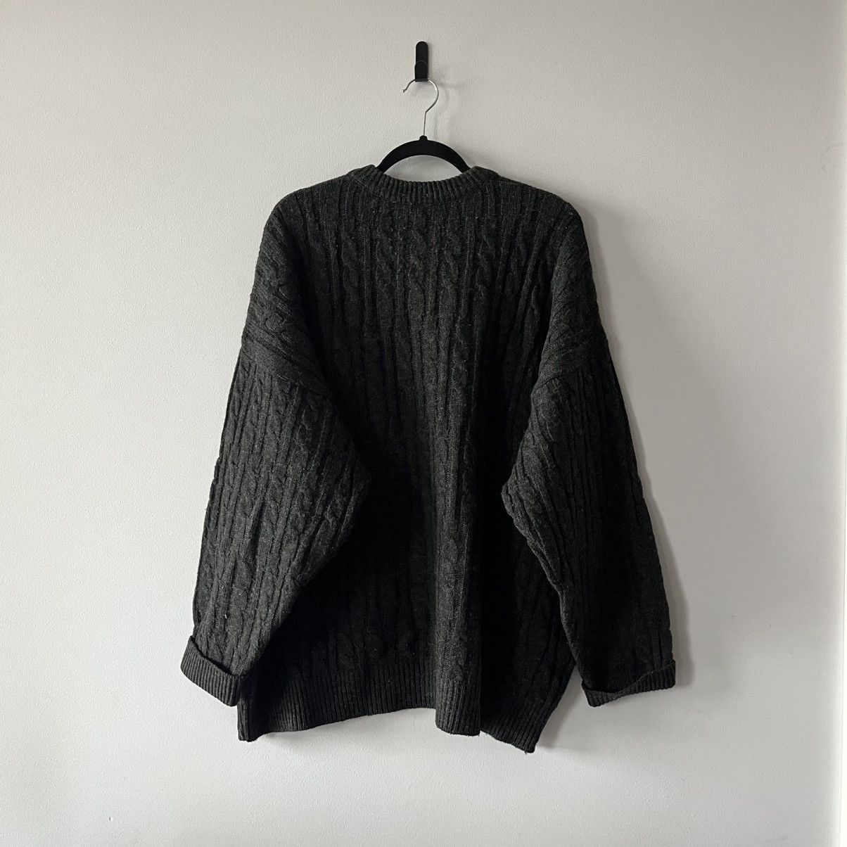 Lacoste Vintage Lacoste Wool Blend Sweater Cable Knit Sweatshirt Size US XL / EU 56 / 4 - 8 Thumbnail