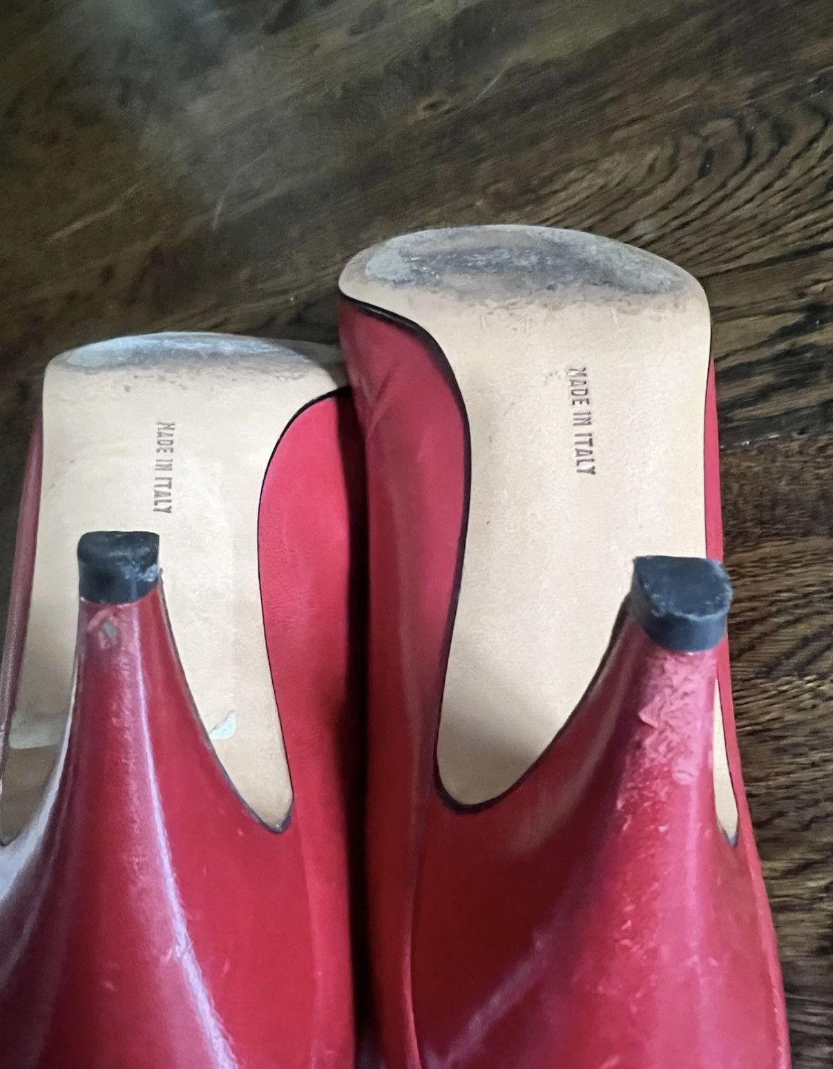 Salvatore Ferragamo Vintage Salvatore Ferragamo Red Pumps Shoes 8 Size US 8 / IT 38 - 7 Thumbnail
