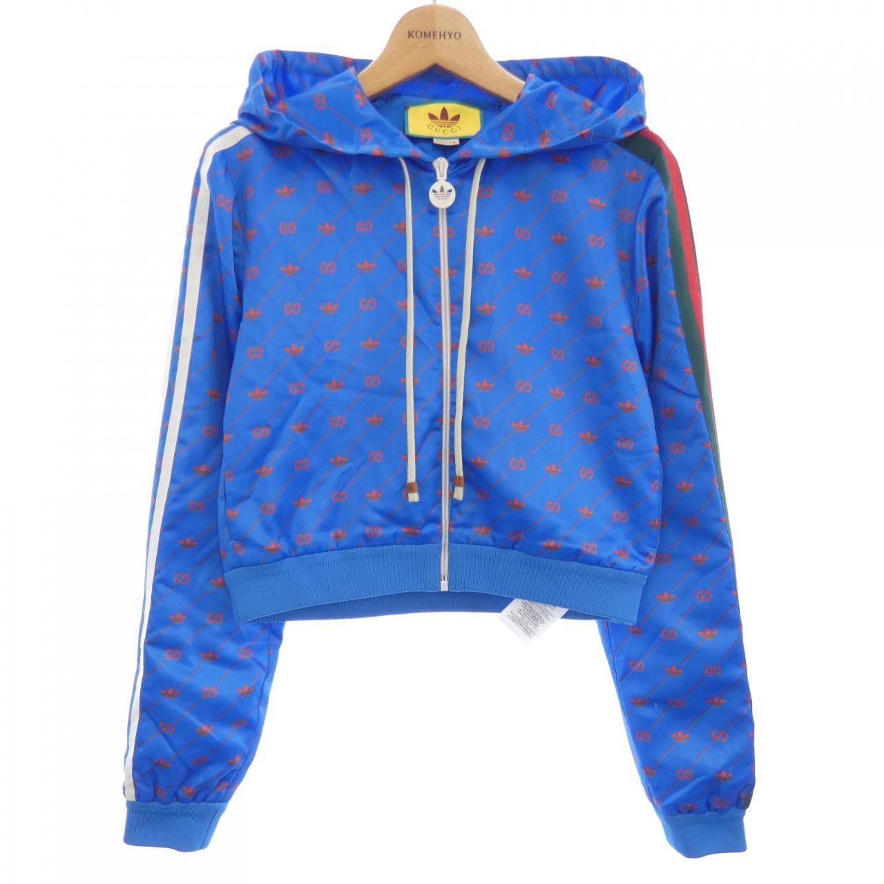 Gucci Gucci Gucci Adidas GG Jacket Textile Outerwear 693421XJEBI DUTY FREE for USA Size ONE SIZE - 1 Thumbnail