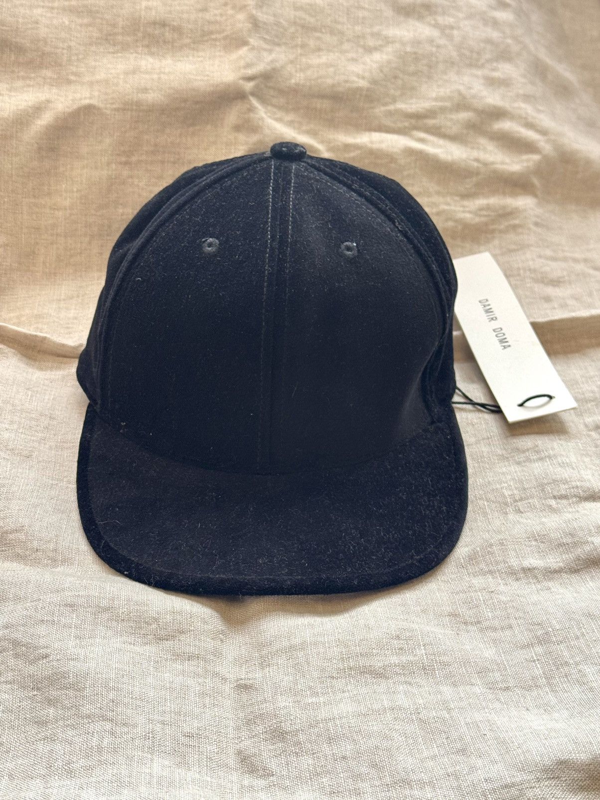 Damir Doma damir doma men black velvet cap new Size ONE SIZE - 5 Thumbnail