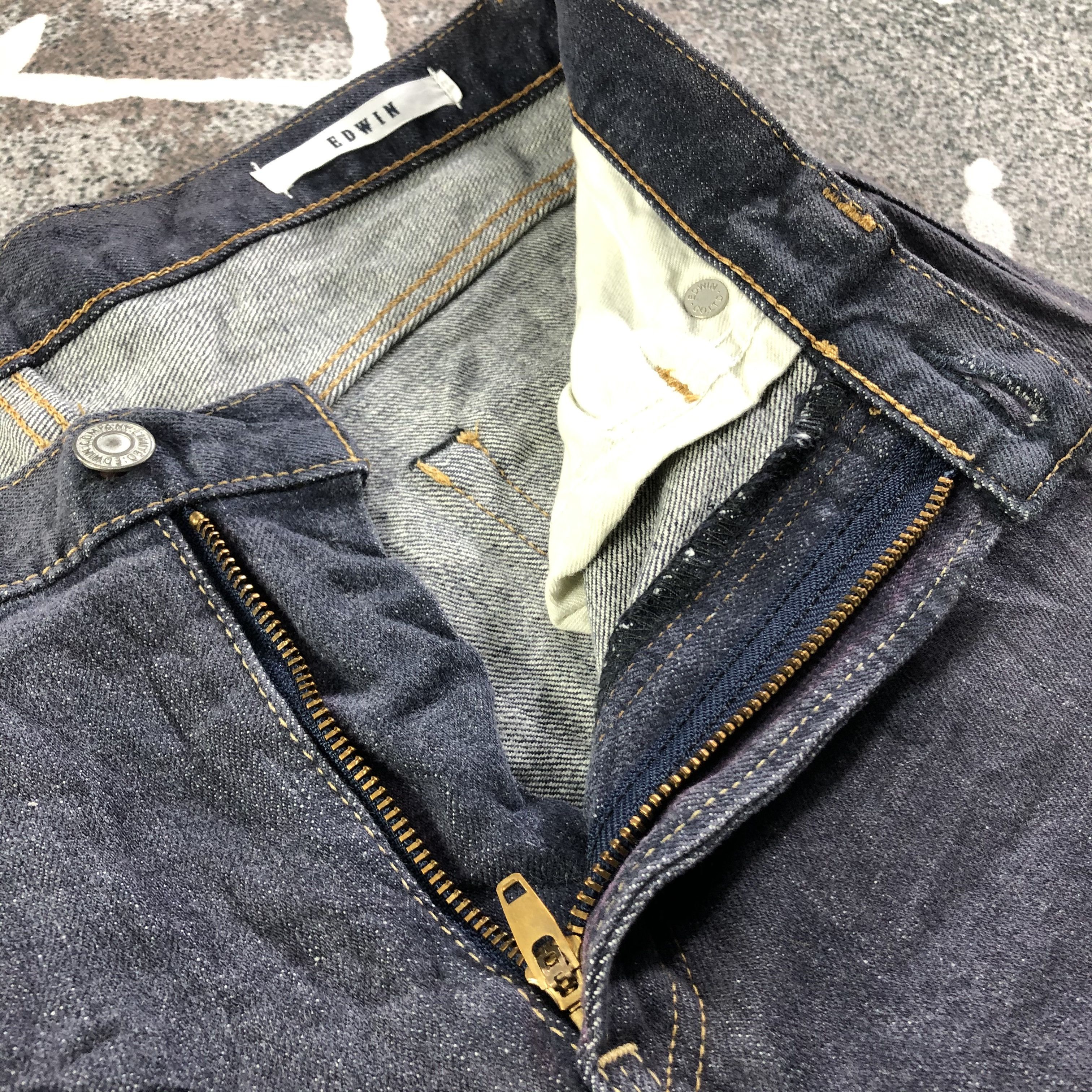 Edwin Vintage Edwin Redline Jeans Selvedge Denim KJ2147 Size US 31 - 8 Thumbnail