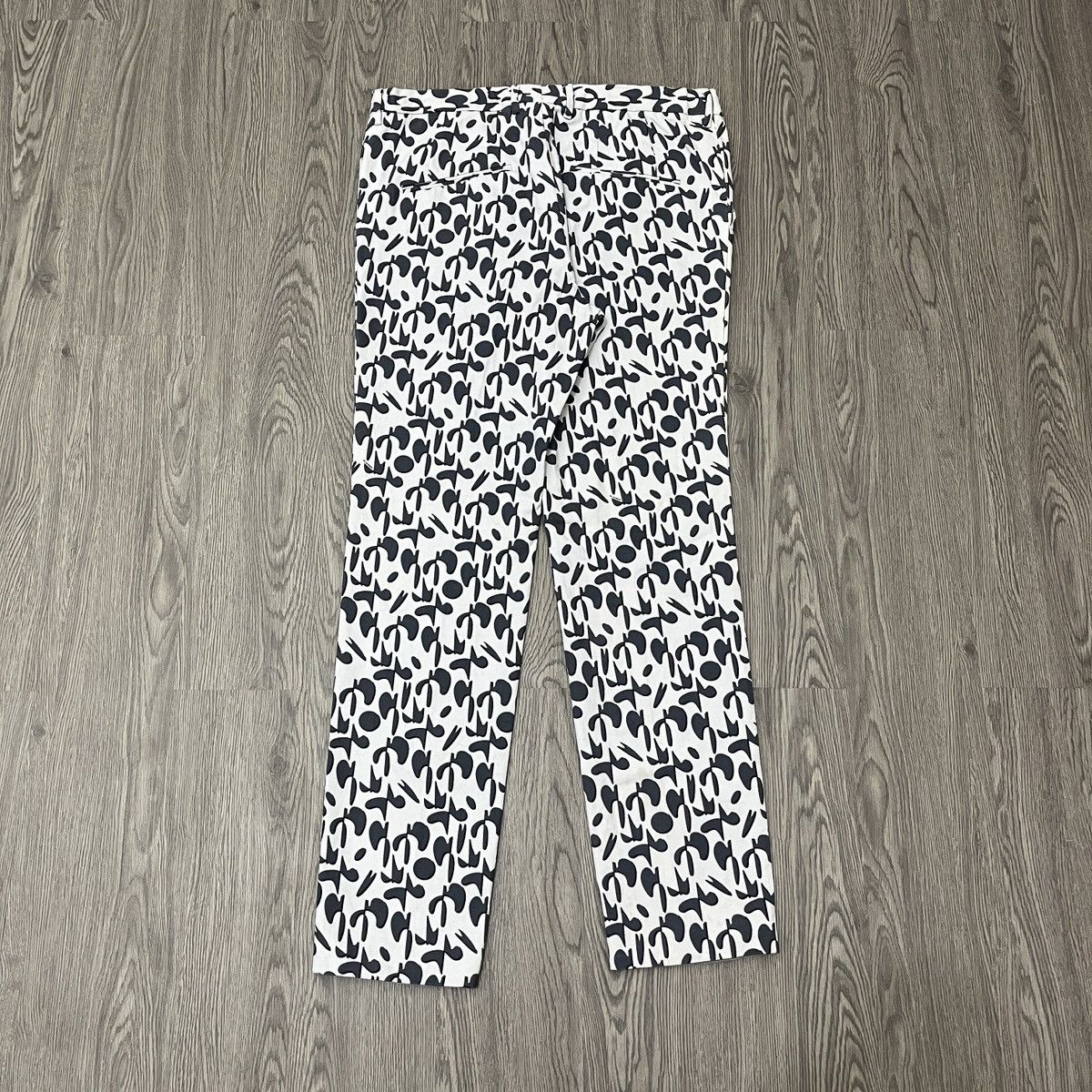 Jil Sander Jill Sander Kanvas Pant Abstract All Over Print Size US 38 / EU 54 - 11 Thumbnail