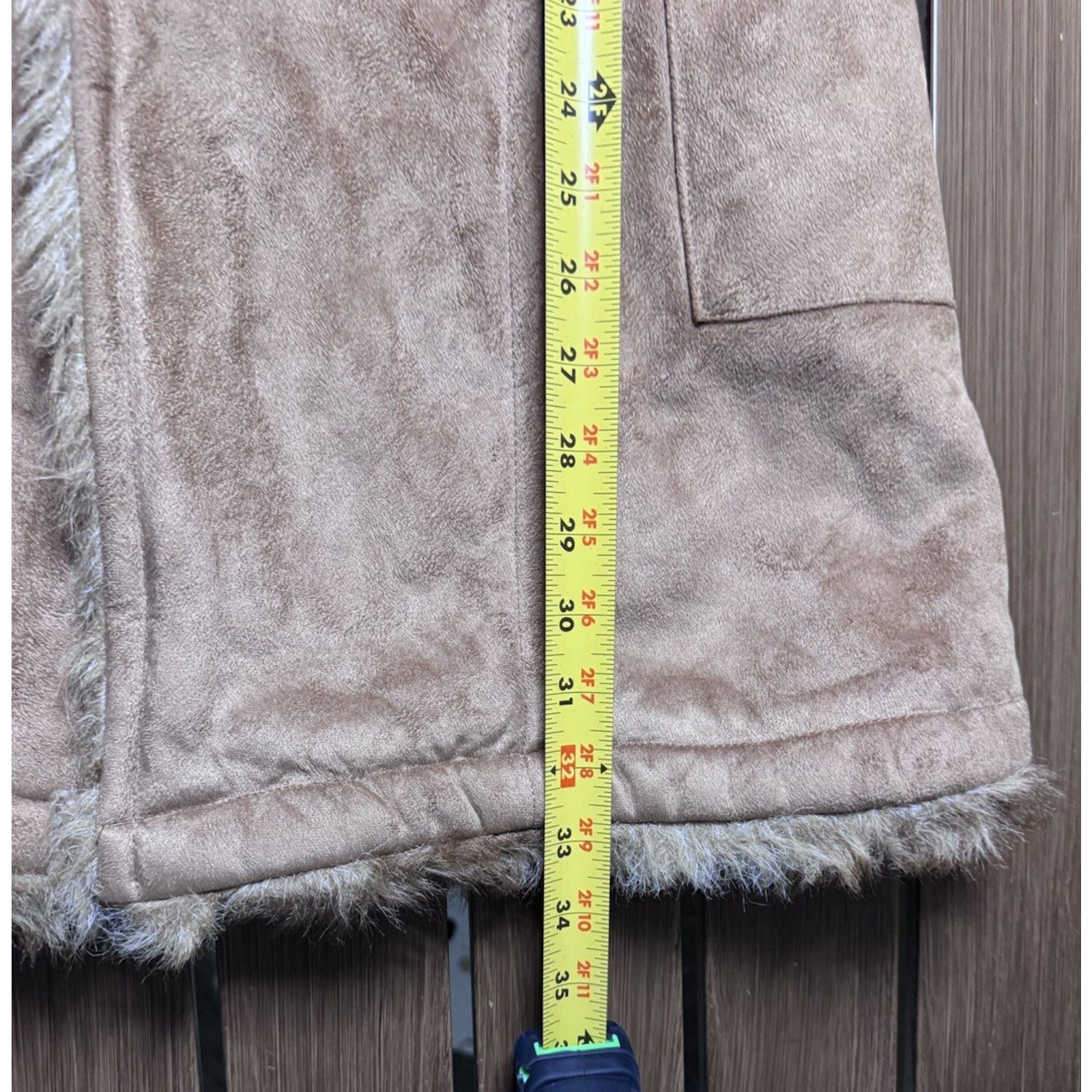 Other Vintage 90’s Baby Phat Girls Small Coat Faux Suede Size XXS / US 00 / IT 34 - 8 Thumbnail