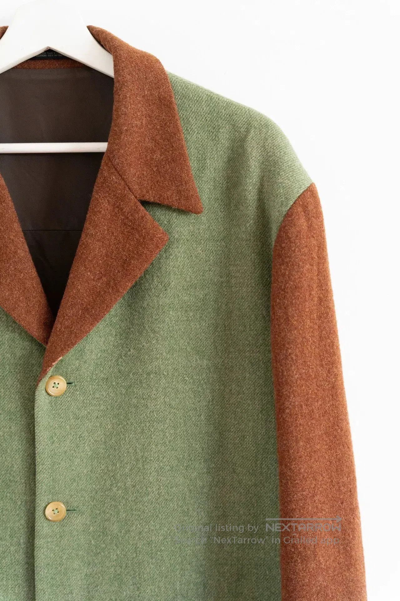 Yohji Yamamoto patchwork wool blazer by yohji yamamoto. Size US M / EU 48-50 / 2 - 5 Thumbnail