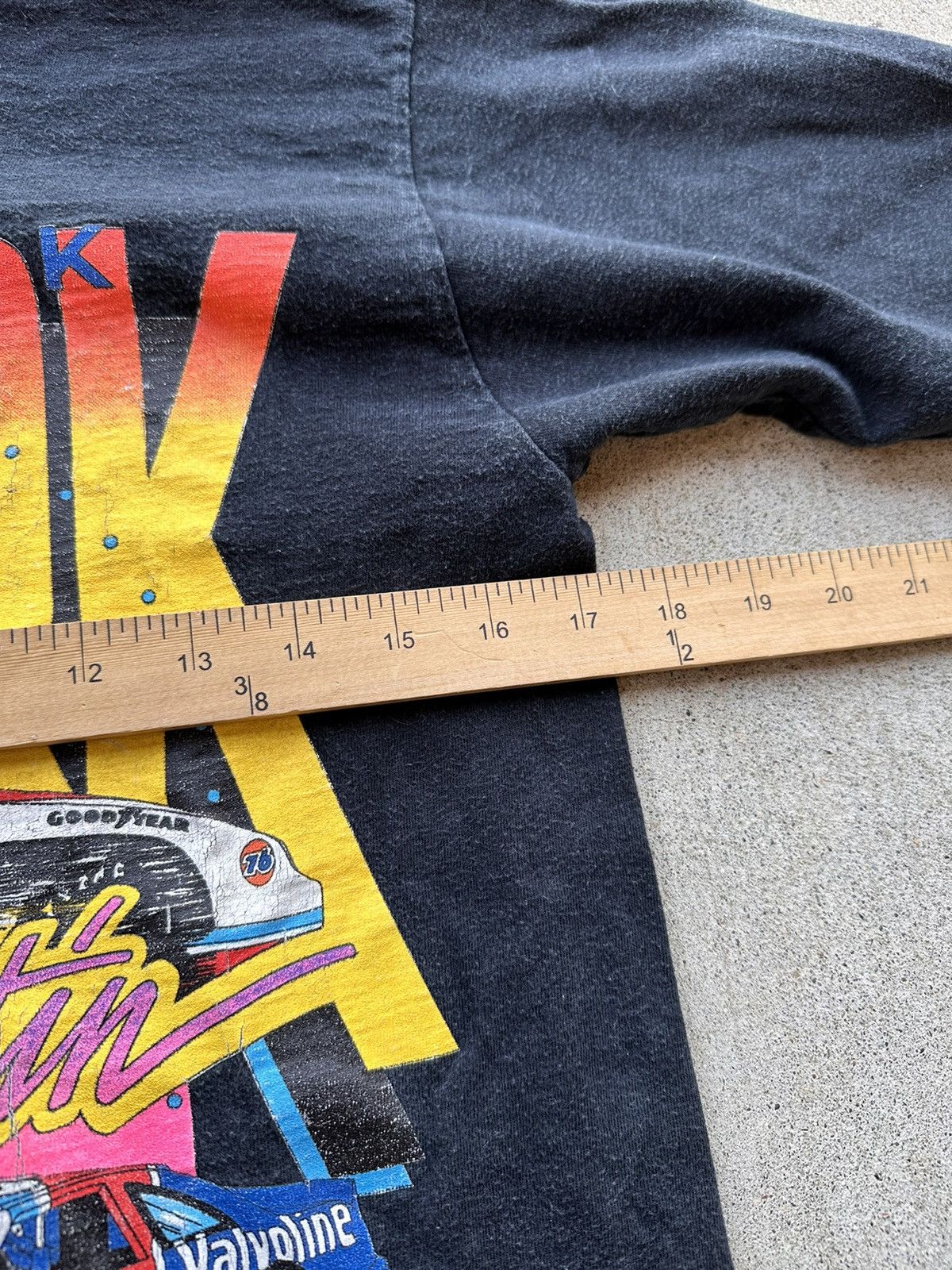 NASCAR × Vintage Vintage Mark Martin Racing Tee Shirt Small 90s Single Stitch Size US S / EU 44-46 / 1 - 6 Thumbnail