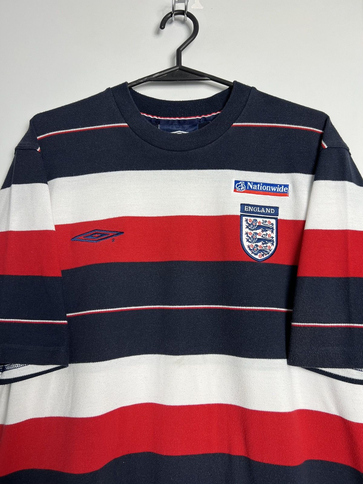 Umbro Umbro England 2001/2003 Soccer Jersey Vintage Size US L / EU 52-54 / 3 - 2 Thumbnail
