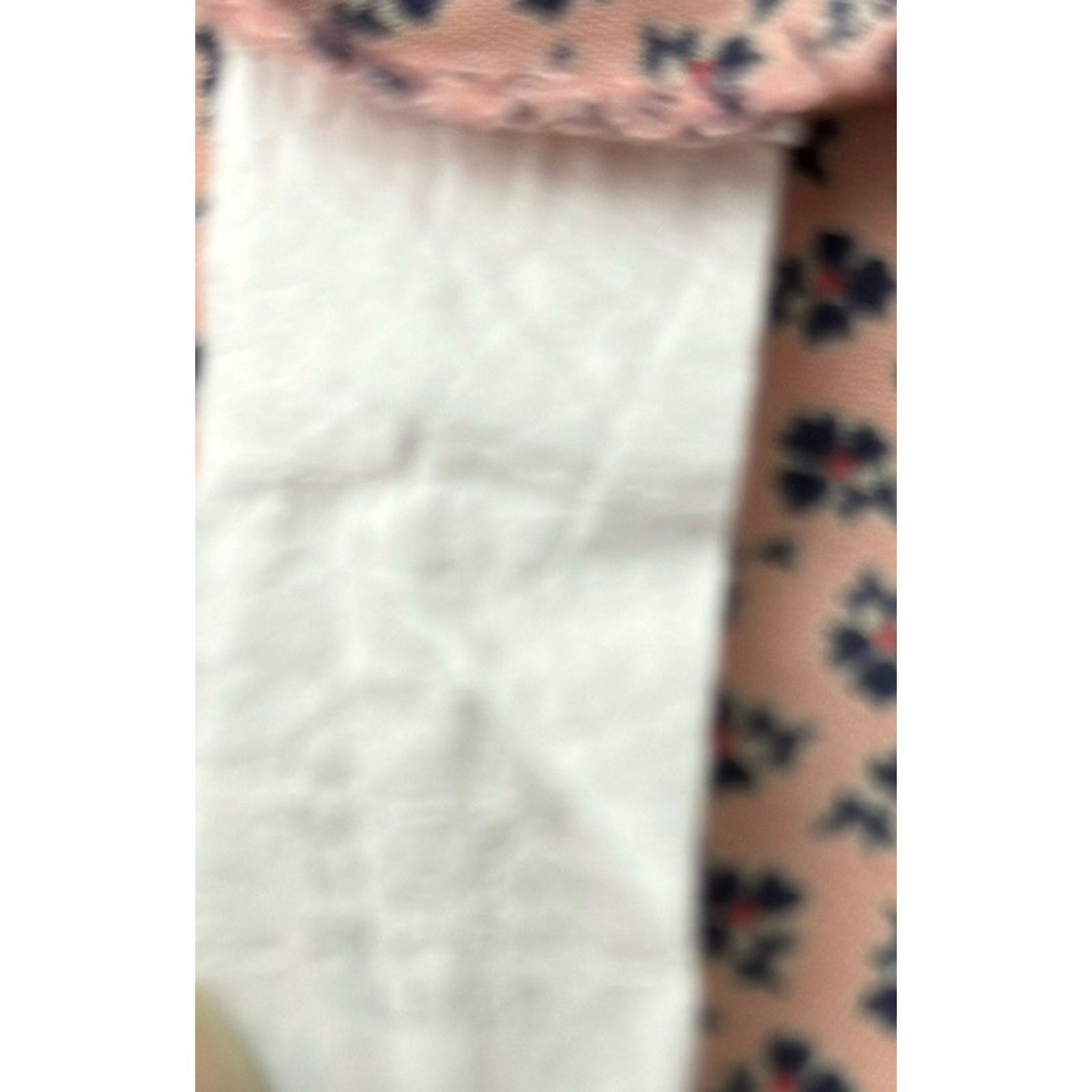 Sage Sage Women's Blush Pink & Black Bell Sleeve Blouse Size L Size L / US 10 / IT 46 - 9 Thumbnail