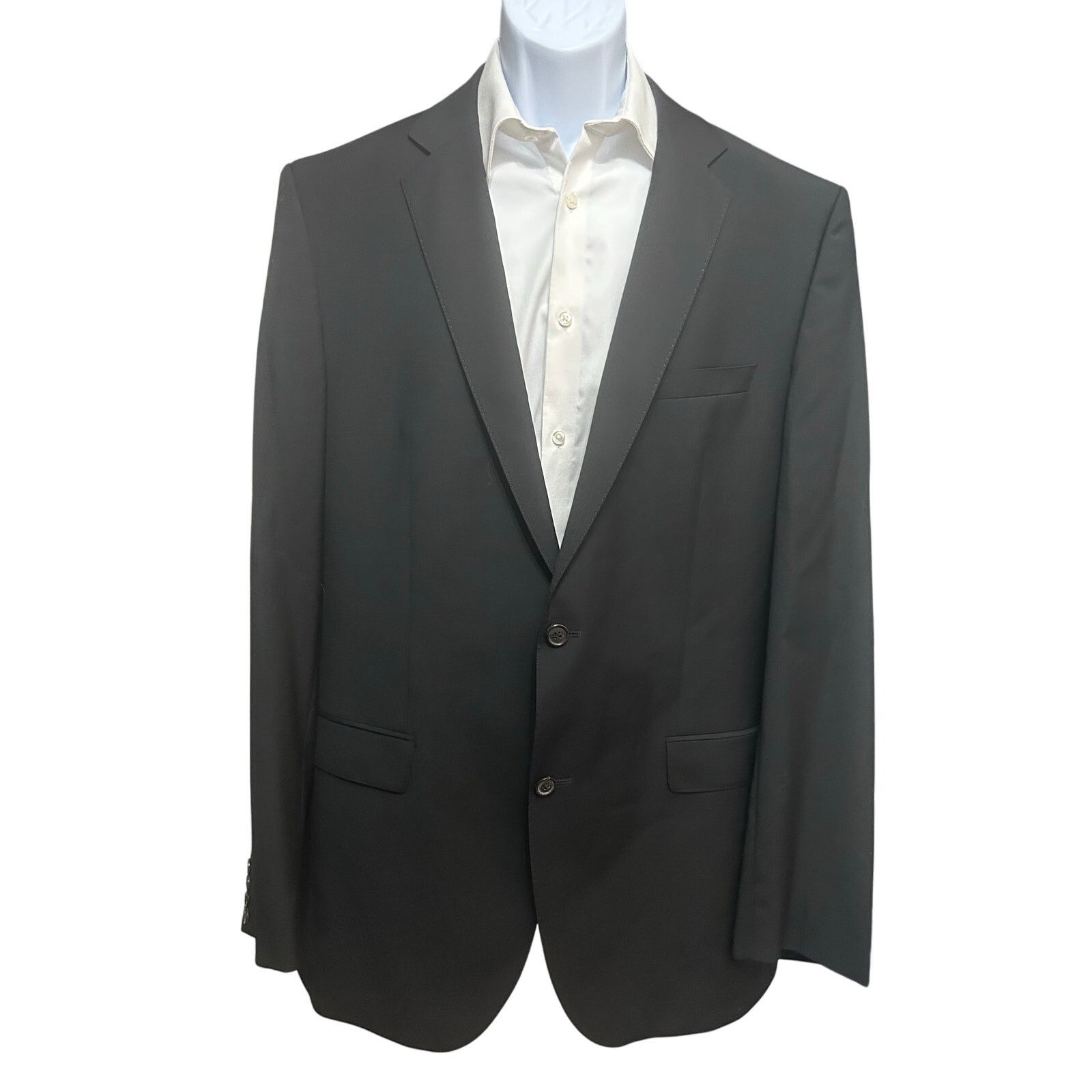 Hugo Boss Hugo Boss The Jam/Sharp Black Slim Fit Blazer 46L Size 46L - 10 Thumbnail
