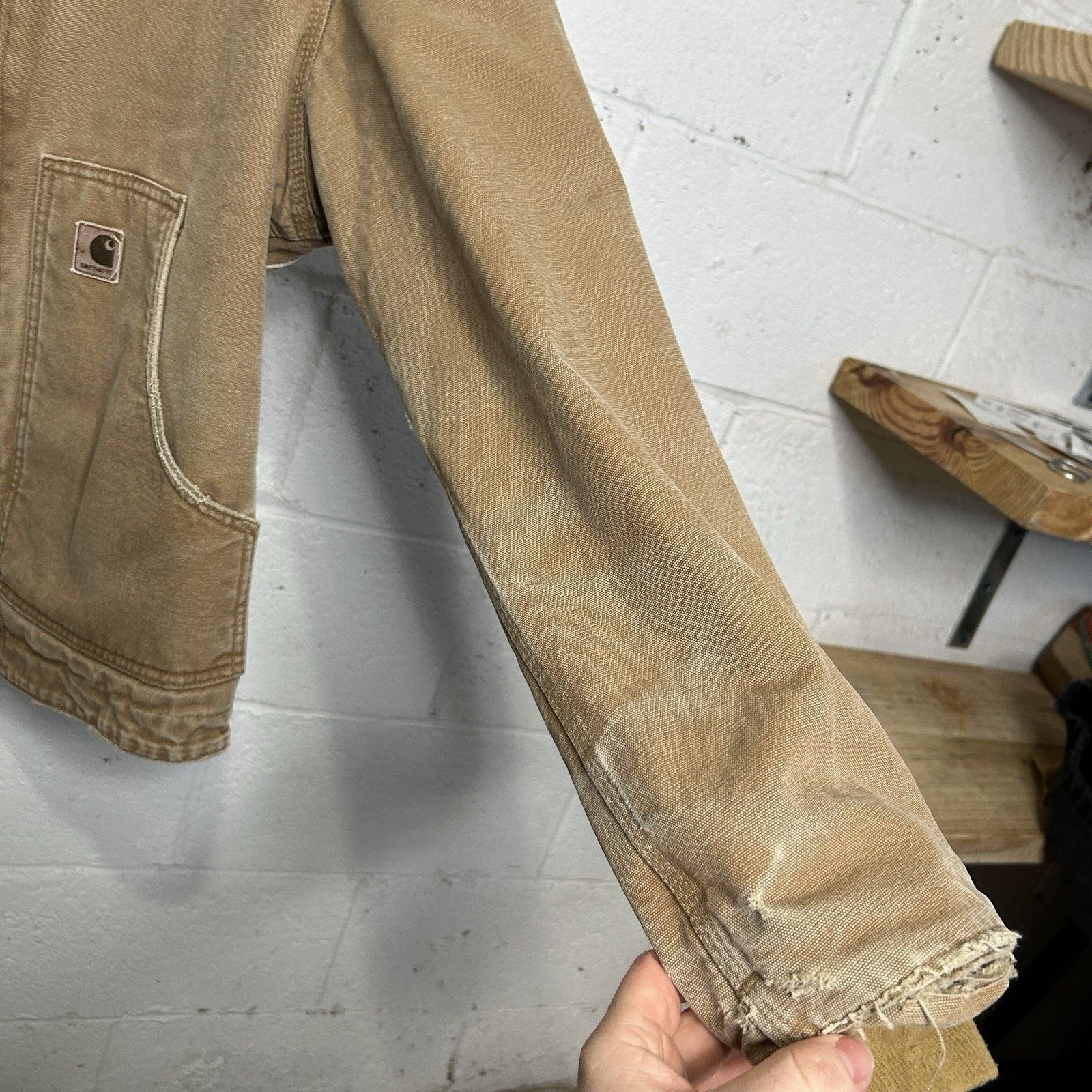 Carhartt Vintage Carhartt Sherpa-Lined Dearborn Jacket “Camel/Brown” Size US XL / EU 56 / 4 - 6 Thumbnail