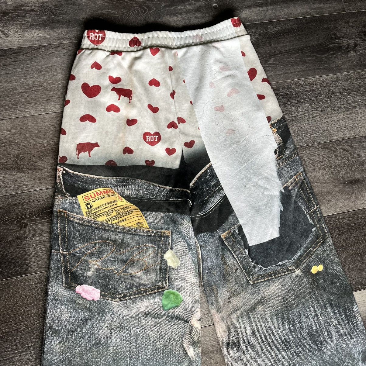 Other New Rotborough Bad Day Trompe L’oeil Sweatpants Size M Baggy Size US 32 / EU 48 - 7 Thumbnail