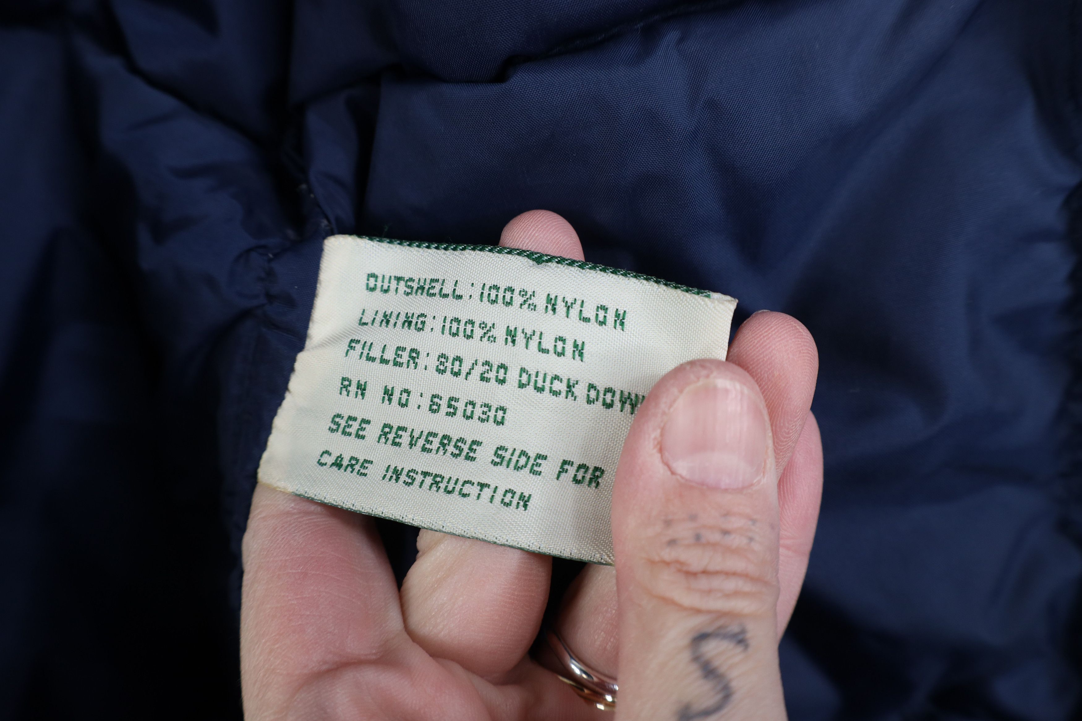 Vintage Vintage 90s Streetwear Down Puffer Vest Jacket Navy Blue Size US M / EU 48-50 / 2 - 11 Thumbnail