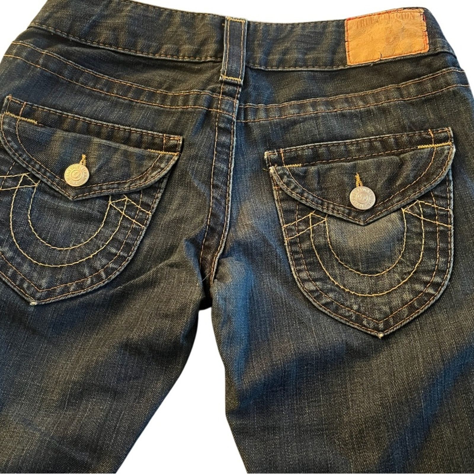 True Religion True Religion Y2K vintage wide leg twisted flare jeans, sz25 Size 25" / US 0 / IT 36 - 10 Thumbnail