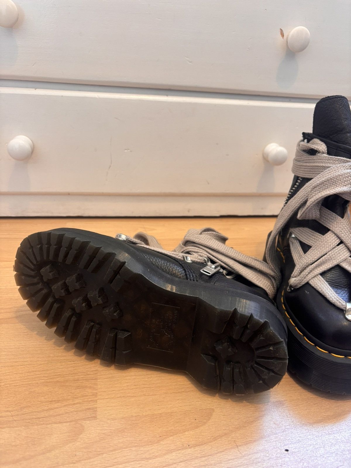 Dr. Martens × Rick Owens Rick Owens x Dr. Martens Boots Size US 4 / IT 34 - 6 Thumbnail
