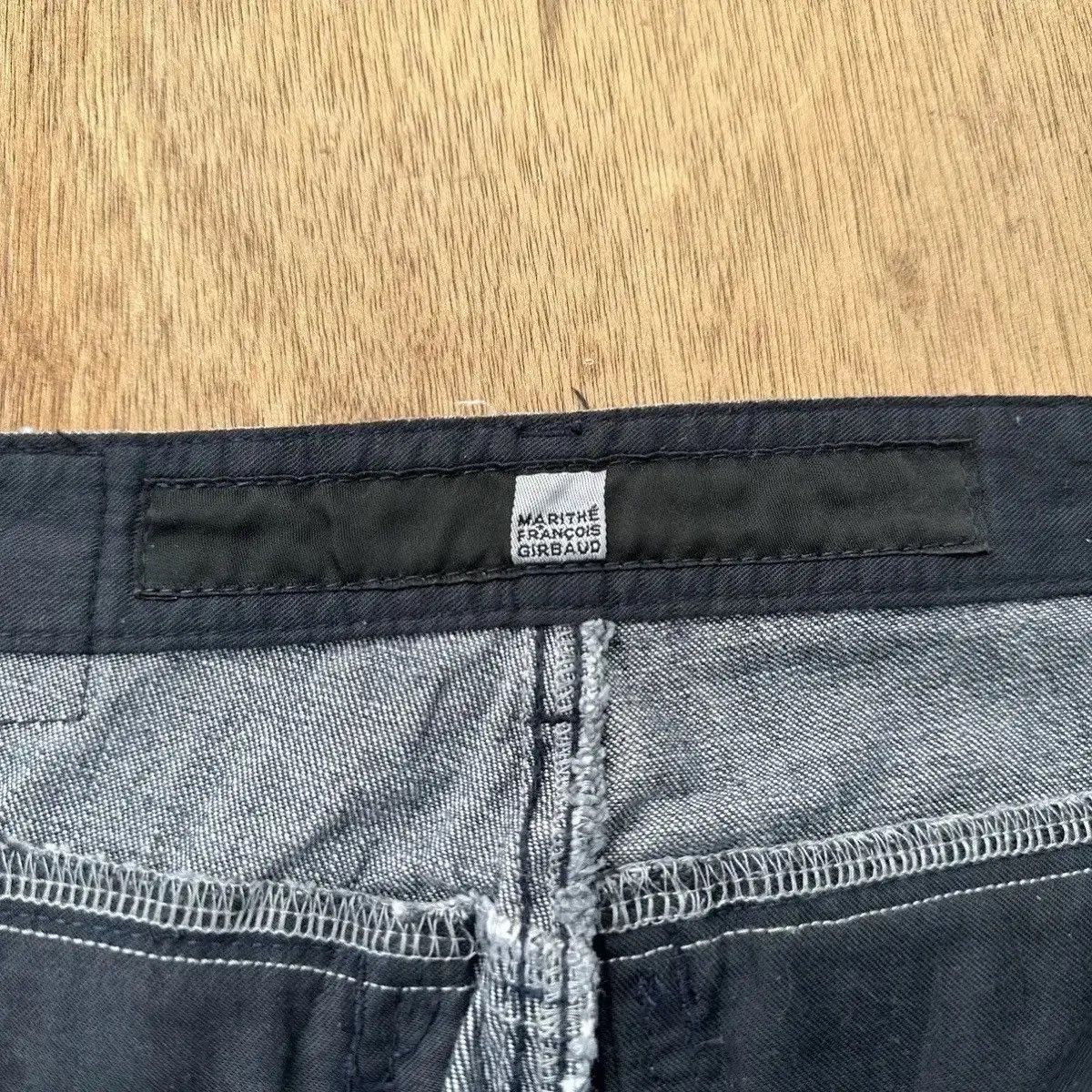 Marithe + Francois Girbaud UNIQUE‼️MARITHE FRANCOIS GIRBAUD JEAN SELVEDGE PATHWORK RARE Size US 26 / EU 42 - 8 Thumbnail