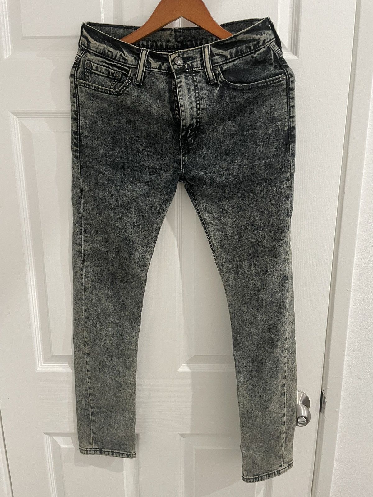 Levi's 🎥LEVIS 510 Black Charcoal 30x30 Sale!! 🏴‍☠️👖 Size US 30 / EU 46 - 1 Thumbnail